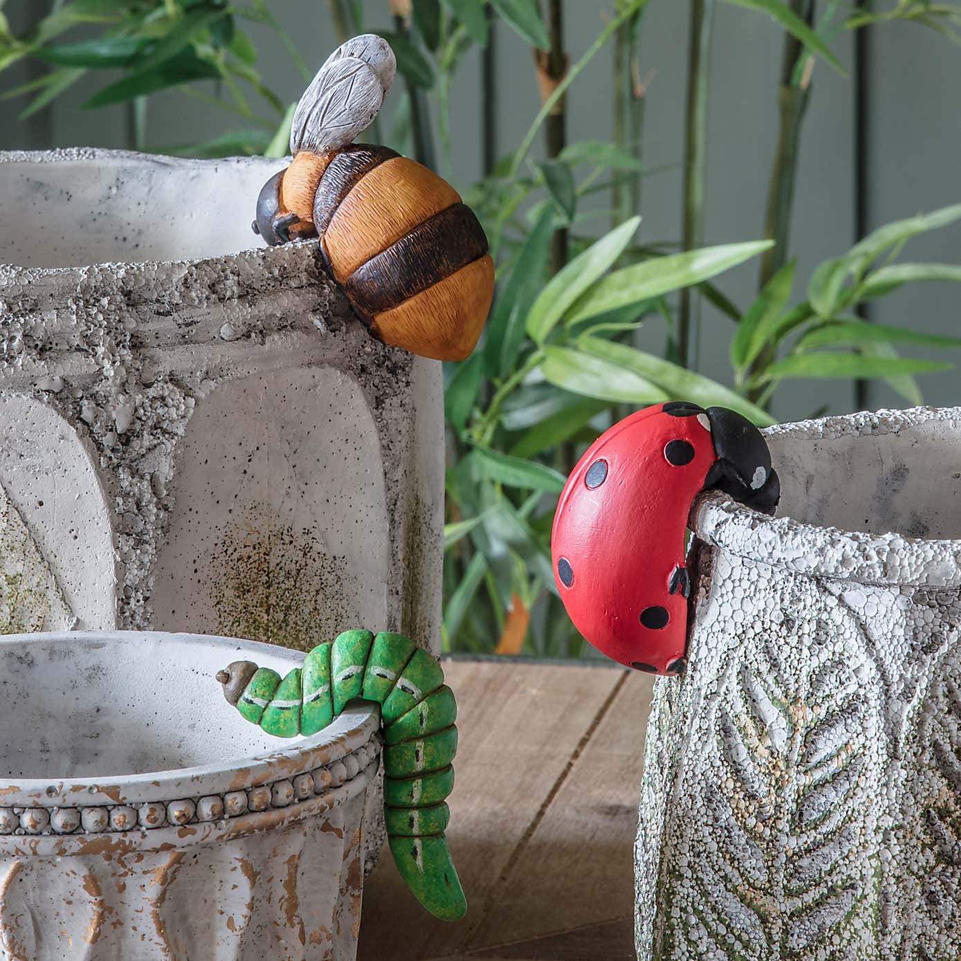 Set of 2 Layla Ladybird Pot Hangers
