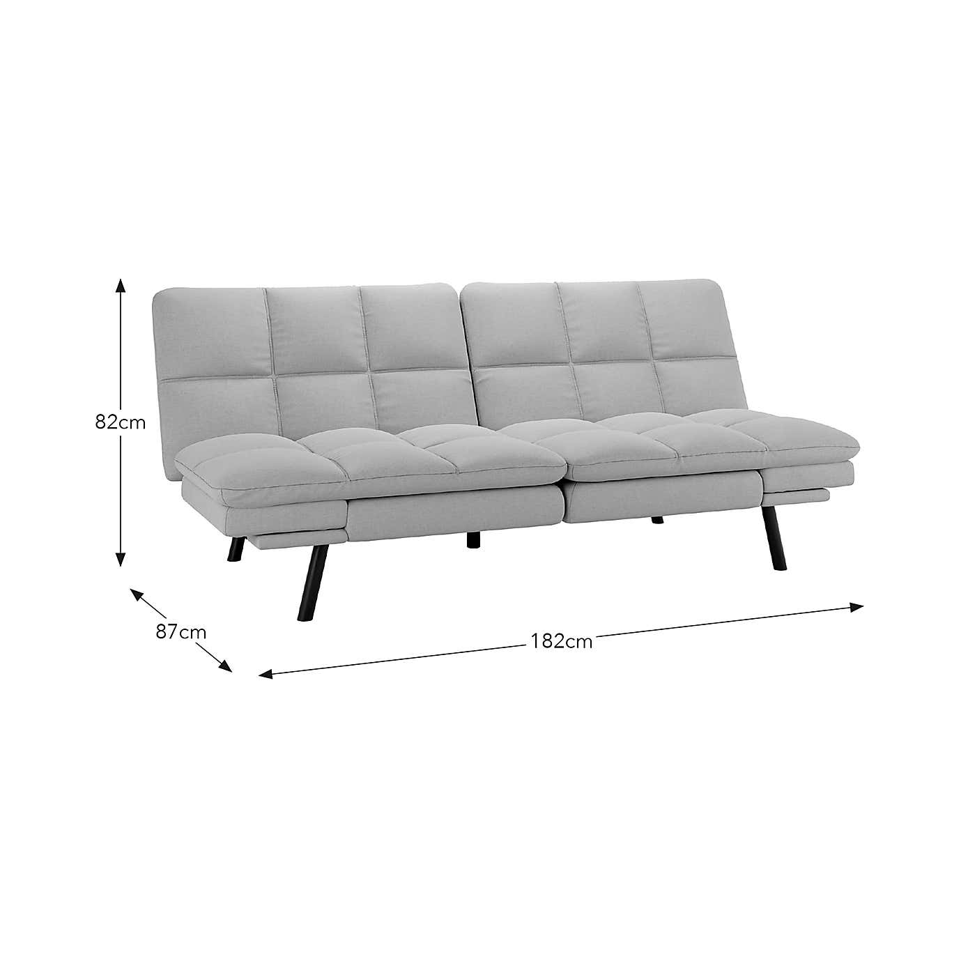 Luis Flatweave Clic Clac Sofa Bed