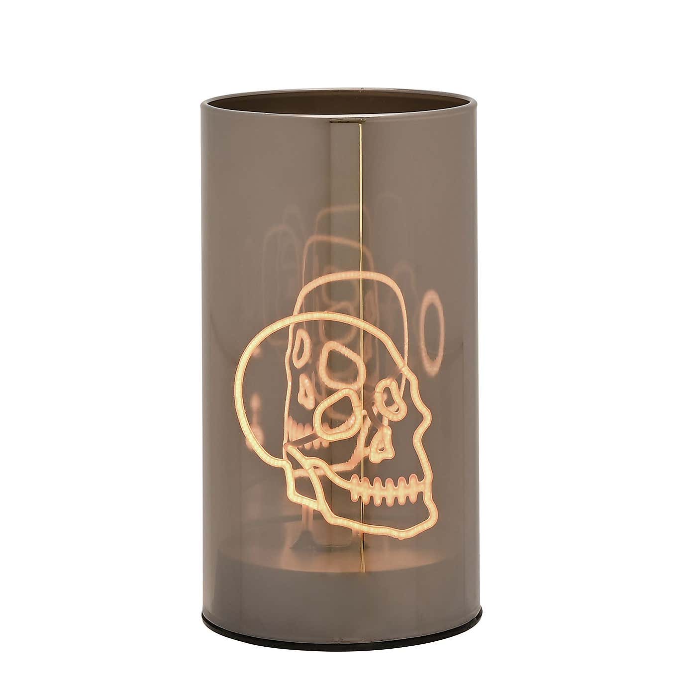 Grey Skull LED Light