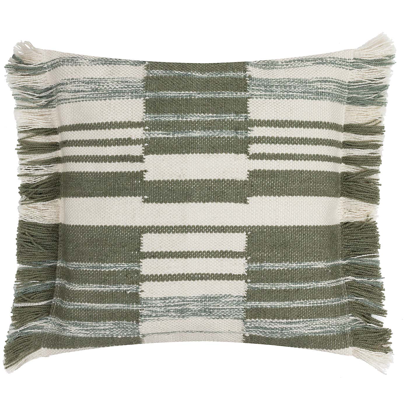 Torode Woven Striped Square Cushion
