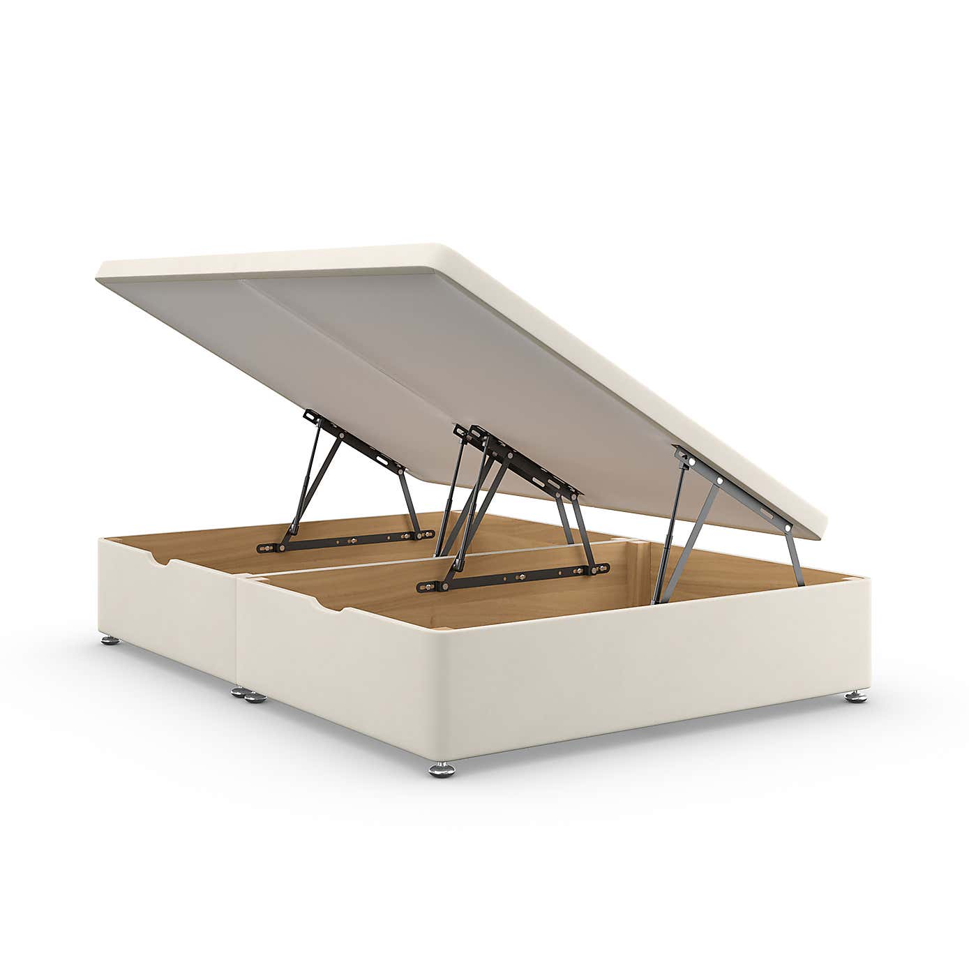 Everyday Side Ottoman Bed Frame, Chenille