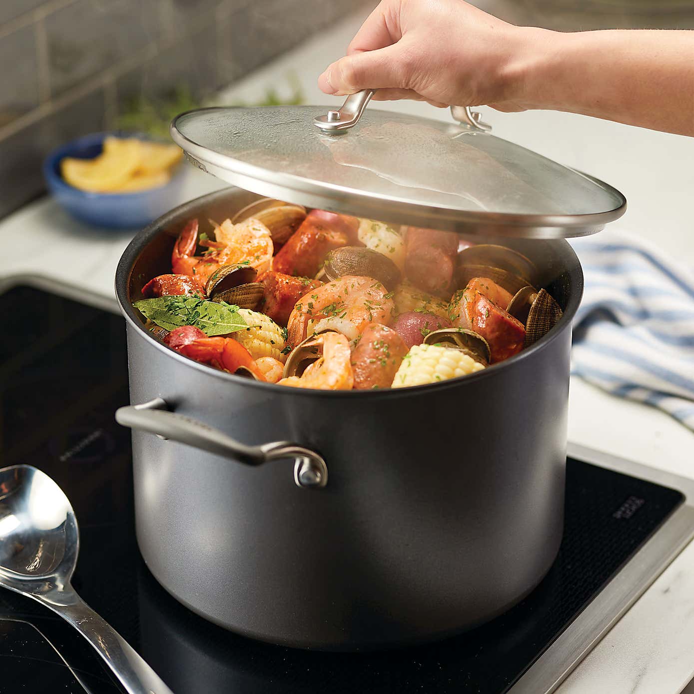 Circulon Scratch Defense Extreme Non-Stick Stockpot, 7.6L
