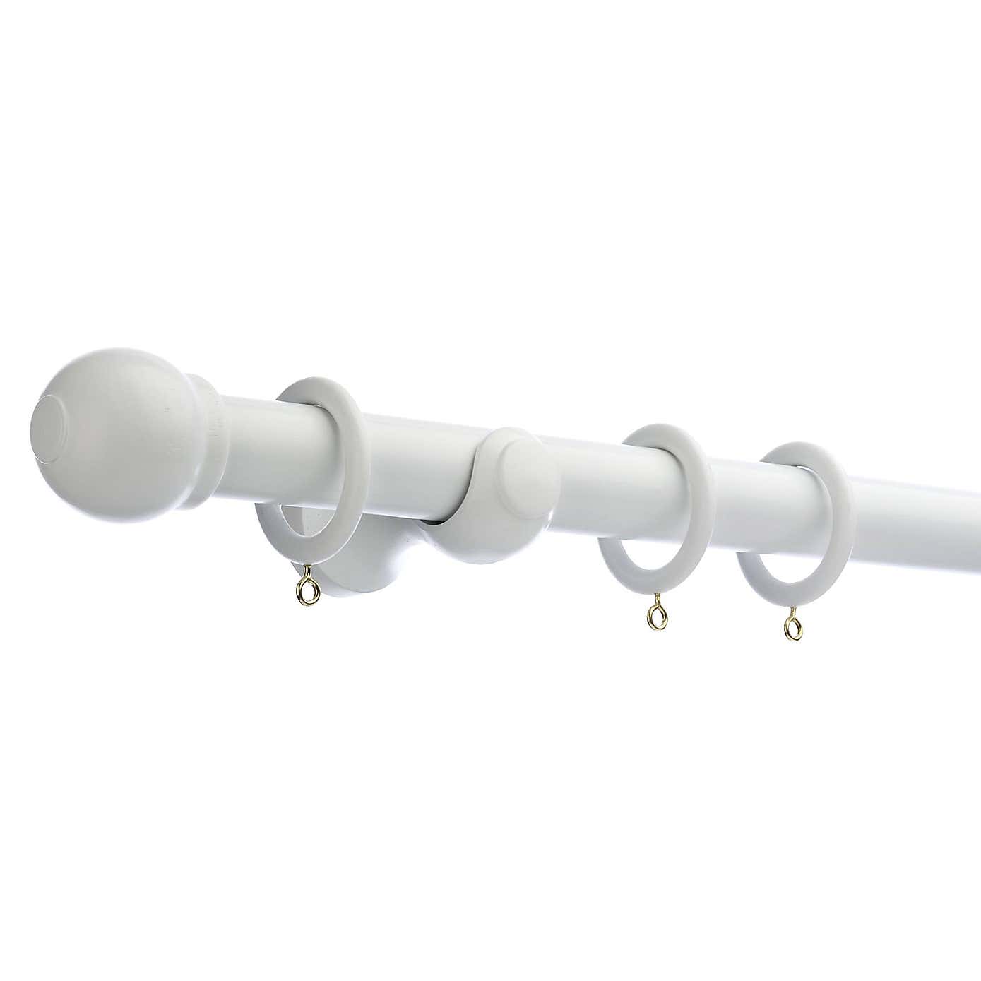 Venice 28mm Wooden Curtain Pole