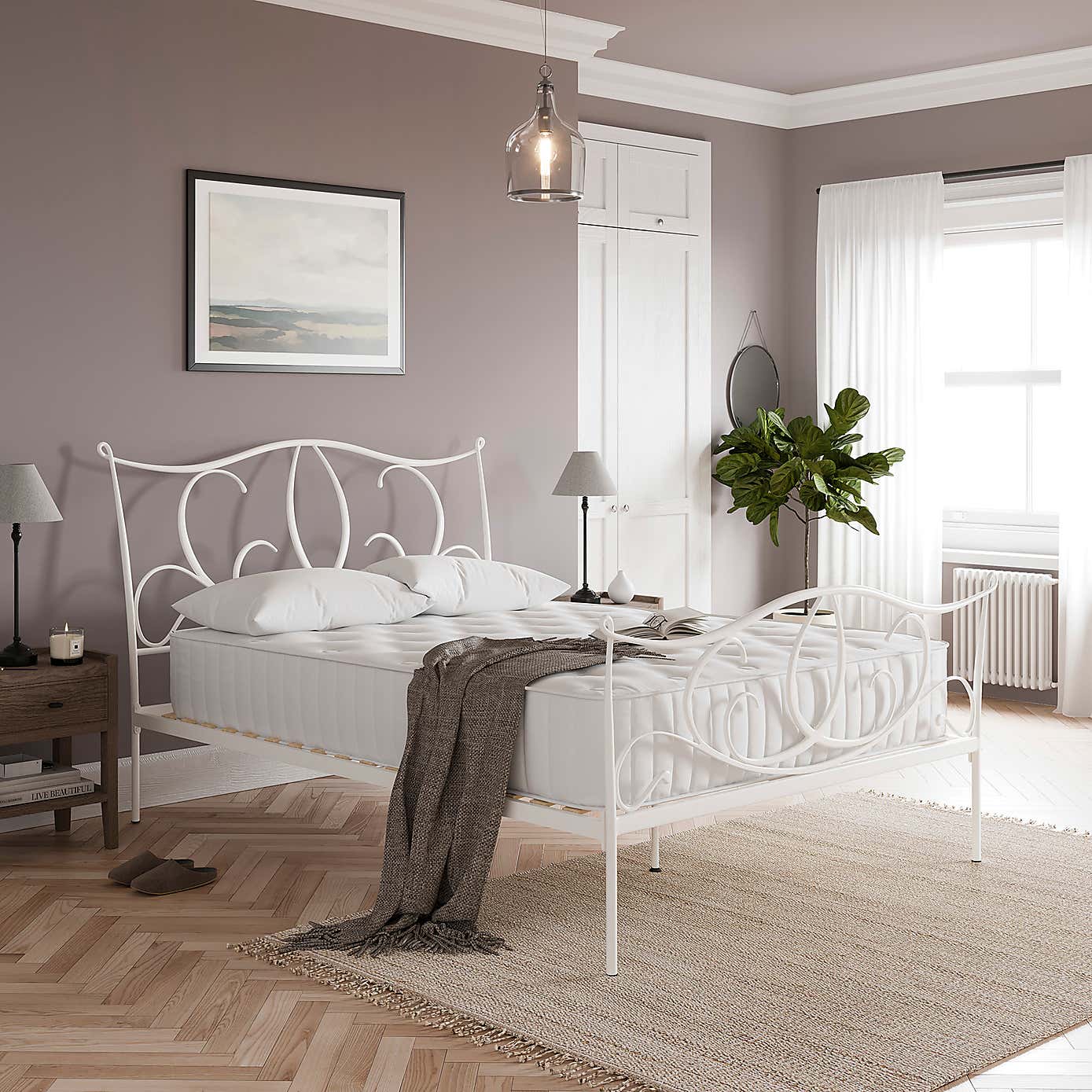 Flo Bed Frame, Metal