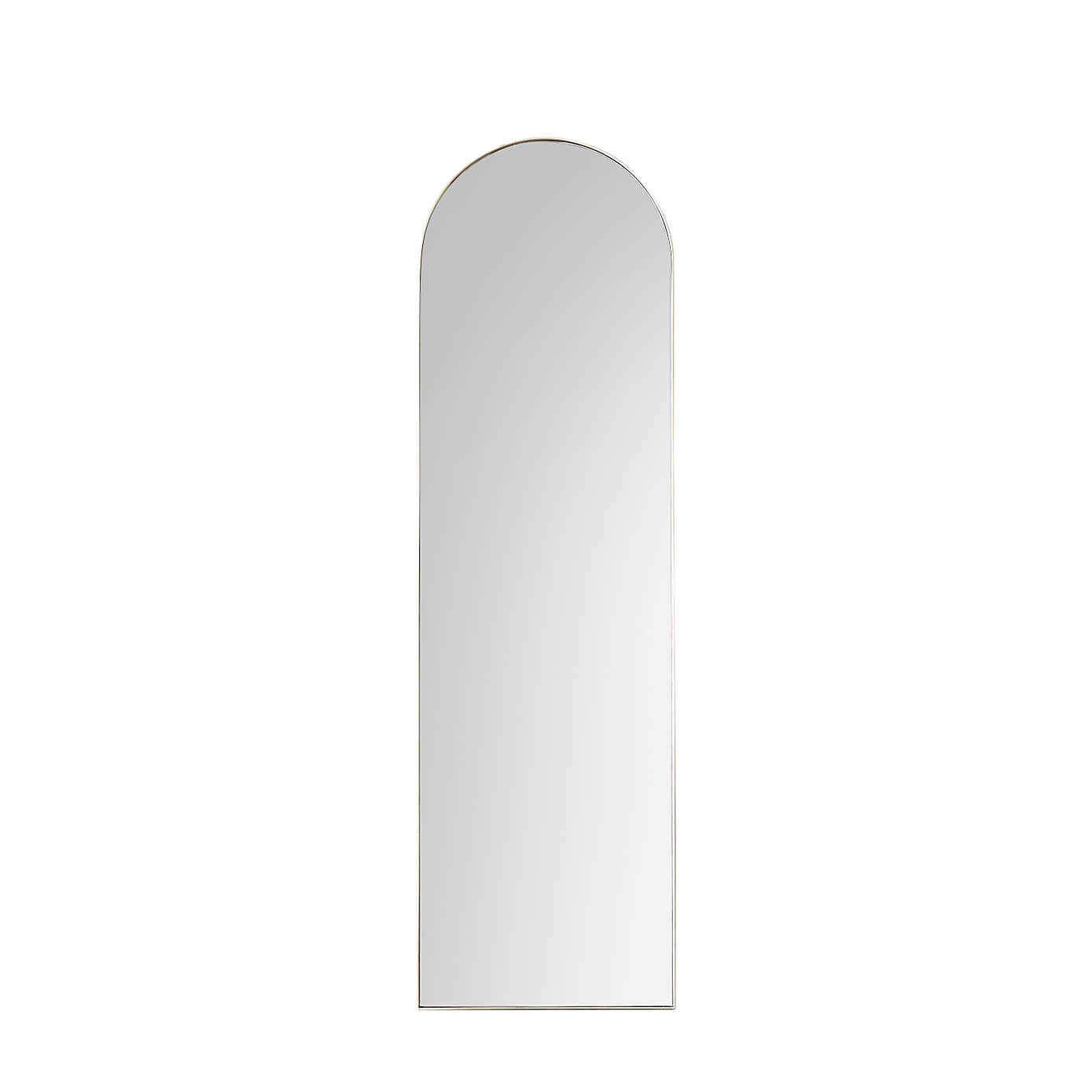 Huntly Champagne Arch Full Length Wall Mirror
