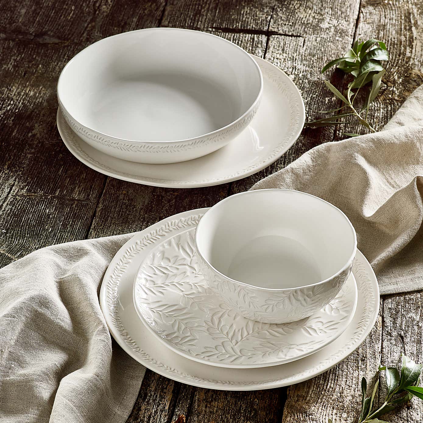 Churchgate Hambleton 12 Piece Dinner Set