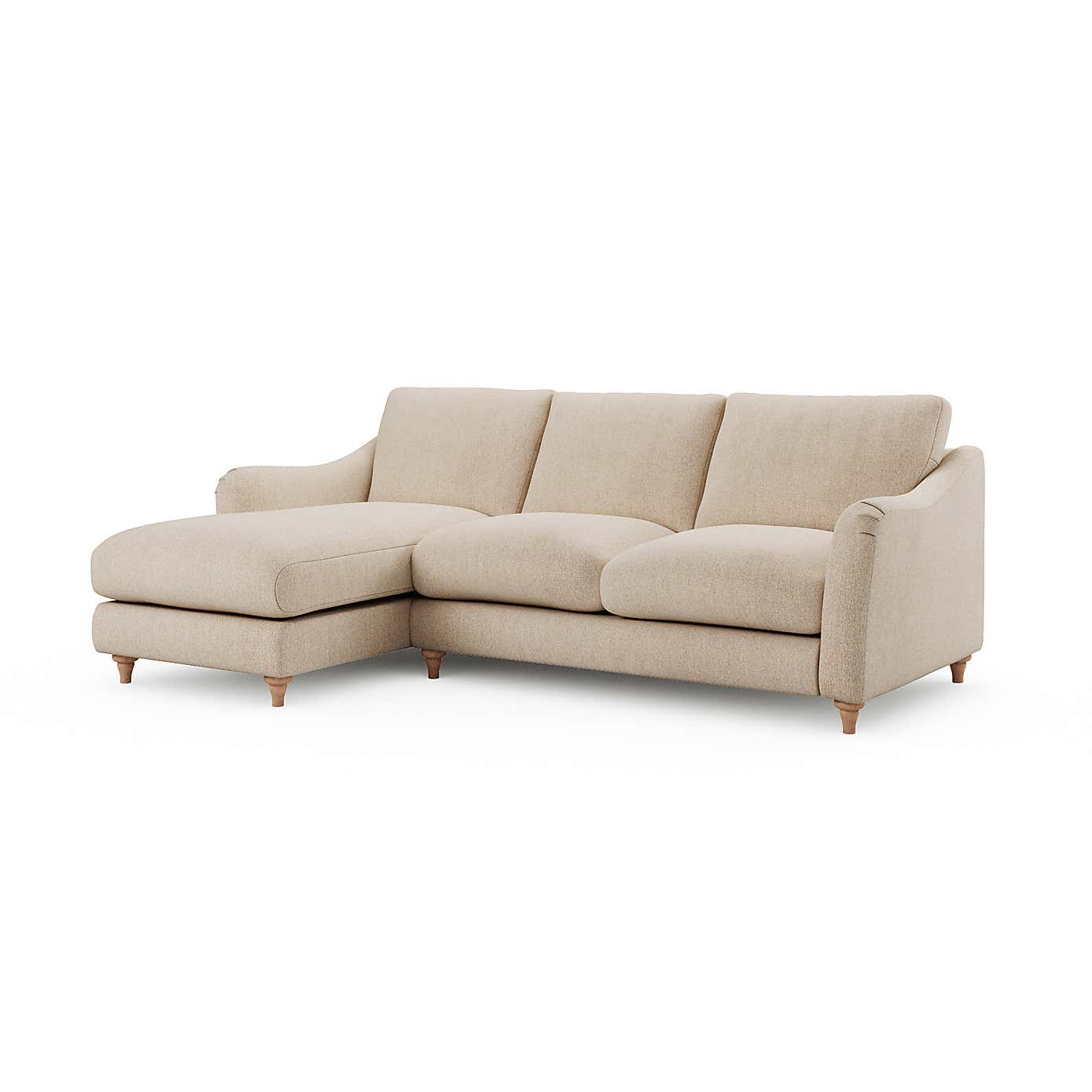 Hattie Cosy Weave Corner Chaise Sofa