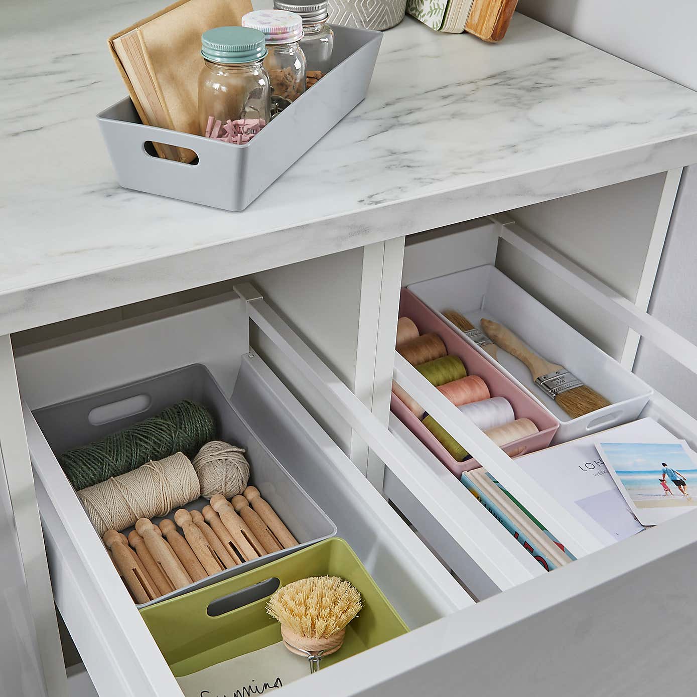 Wham Studio Plastic Storage Basket