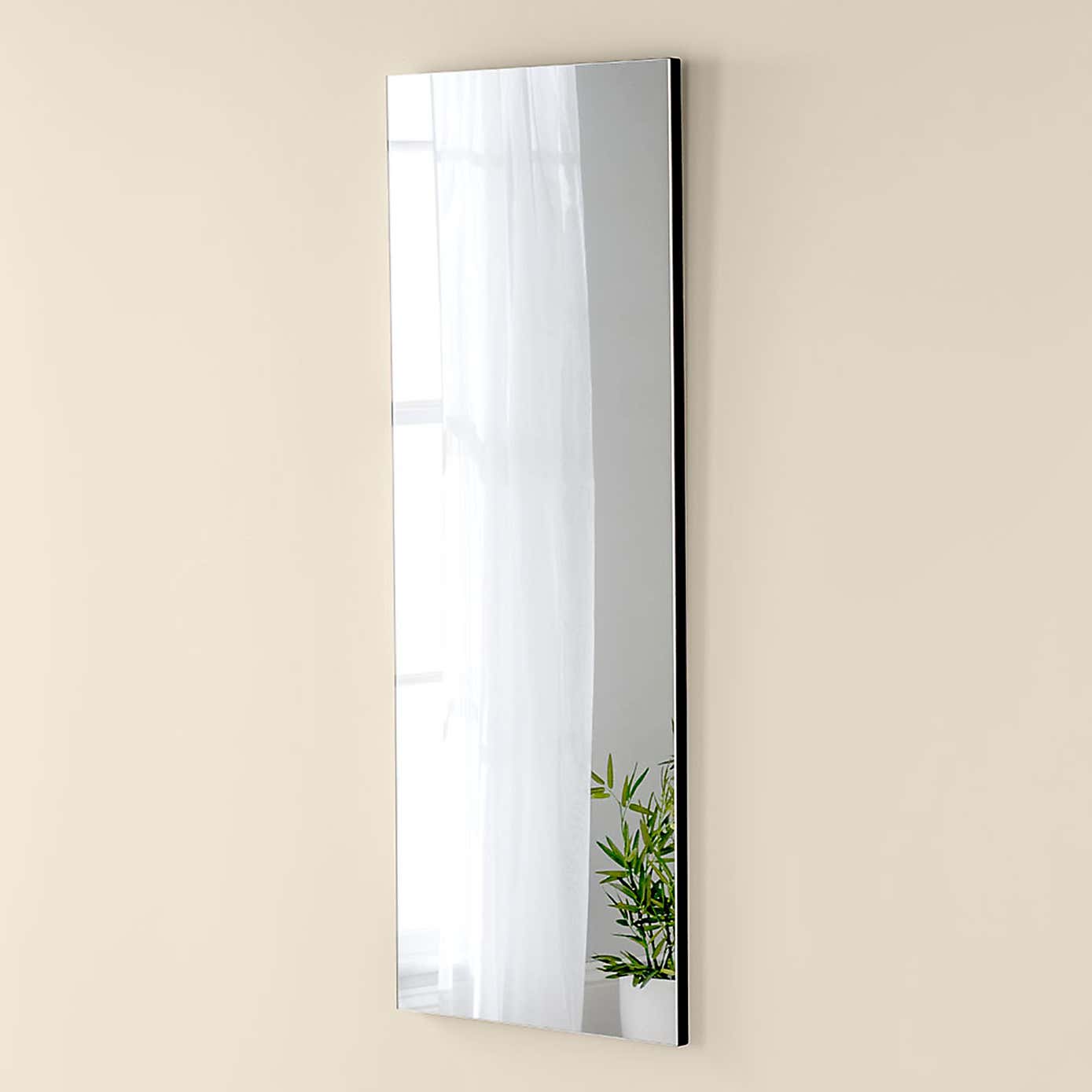 Yearn Seamless Rectangle Narrow Wall Mirror