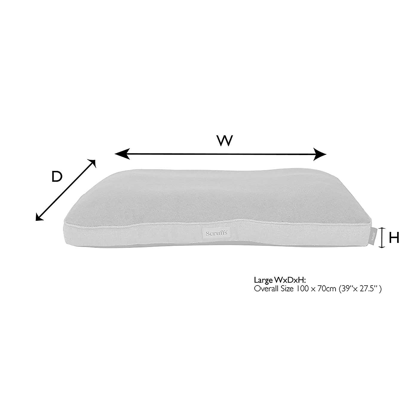 Scruffs Harvard Memory Foam Orthopaedic Mattress
