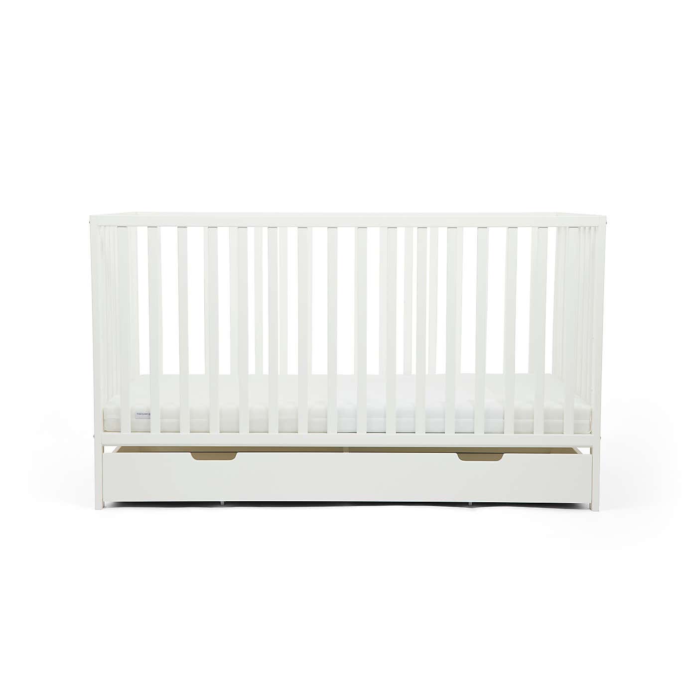Ickle Bubba Hartley Classic 1 Drawer Cot & Changer Set