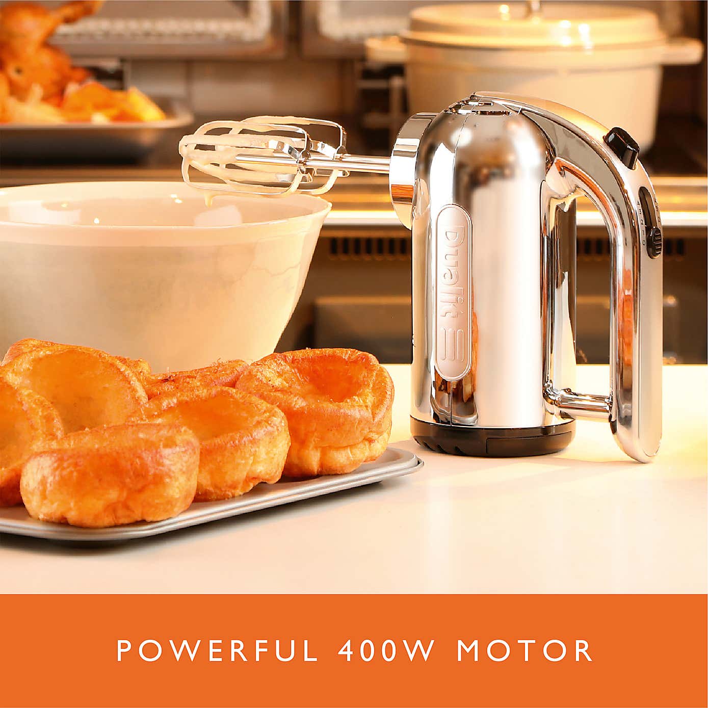 Dualit Hand Mixer, Chrome