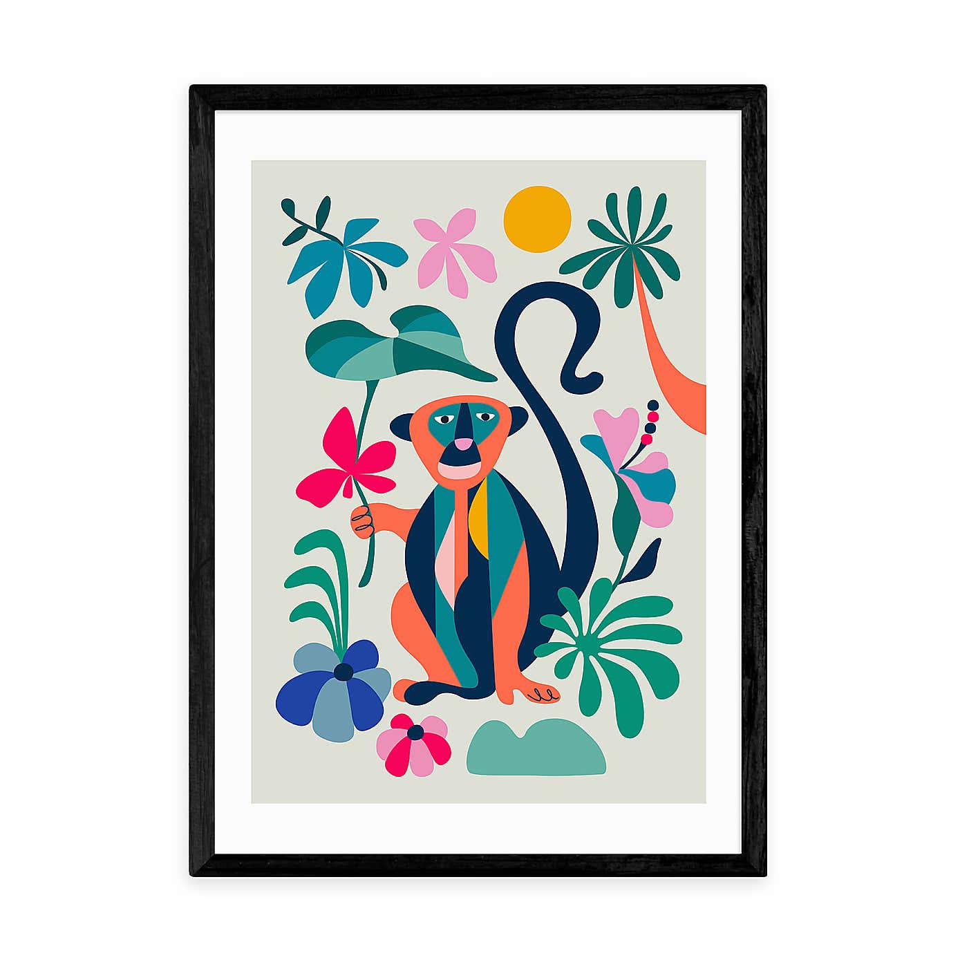 East End Prints Monkey Print