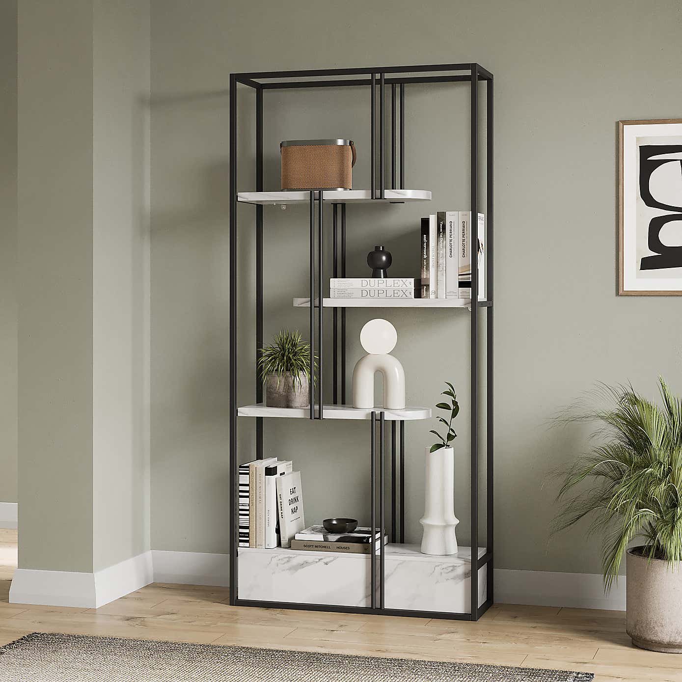 Blaise Tall Shelving Unit