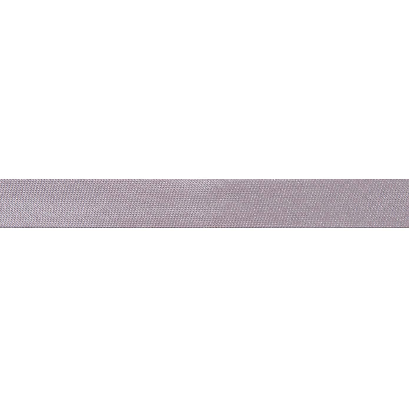Silver Satin Bias Binding