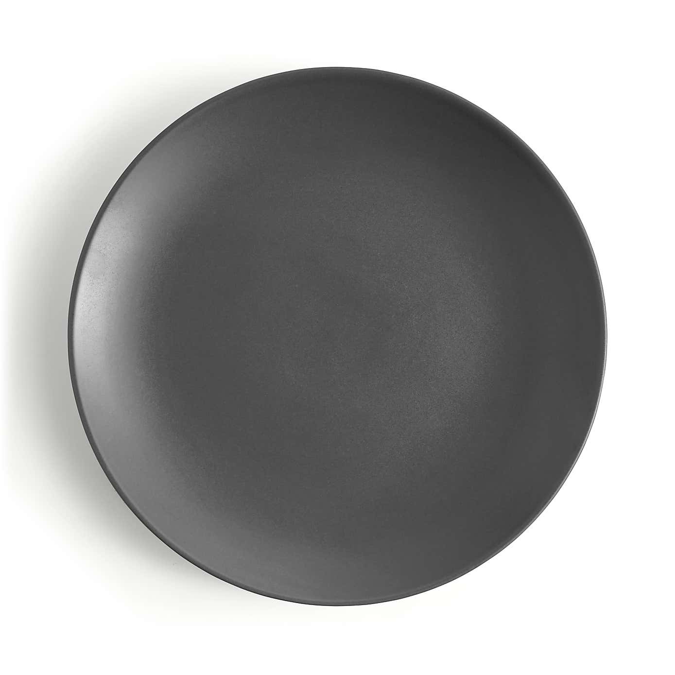 Stoneware Charcoal Side Plate