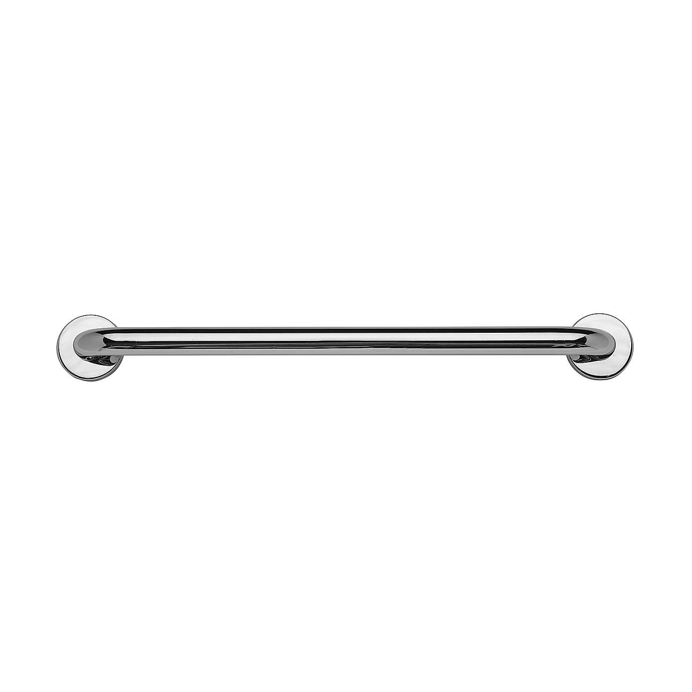 Silver Stainless Steel Grab Bar