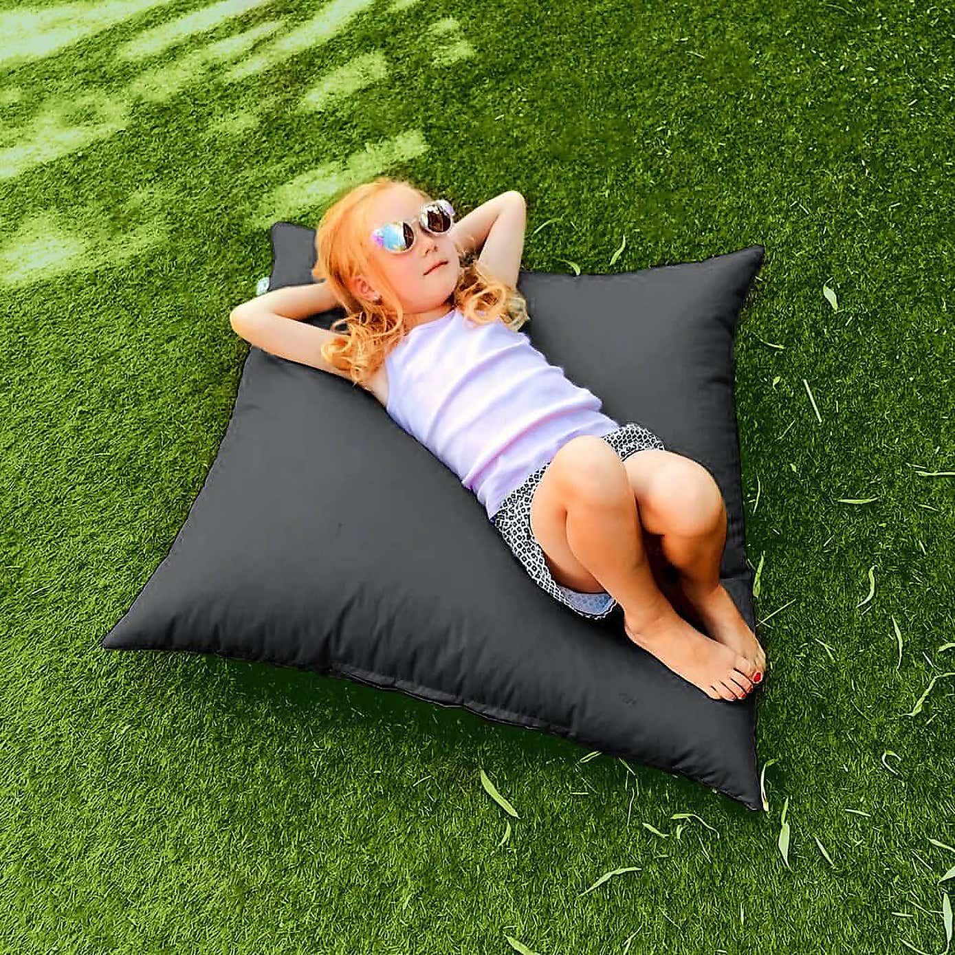 rucomfy Indoor Outdoor Floor Cushion Beanbag