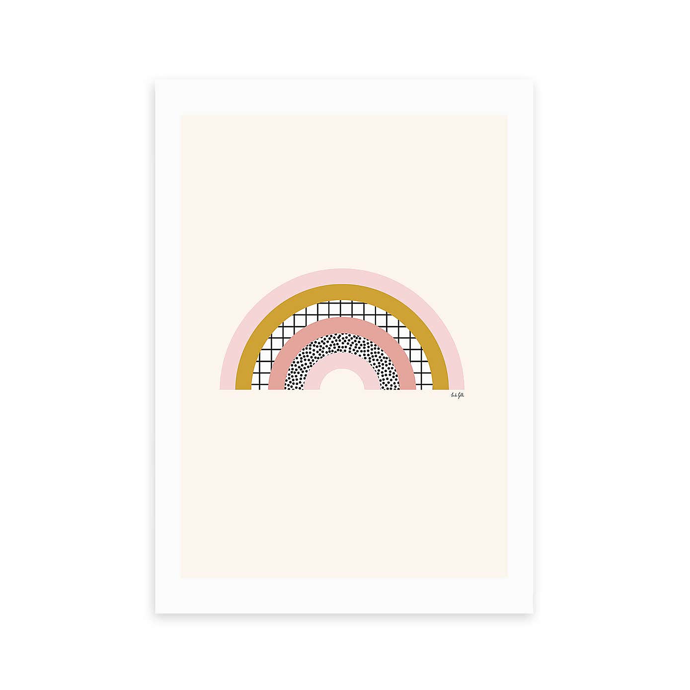 East End Prints Graphic Rainbow Print