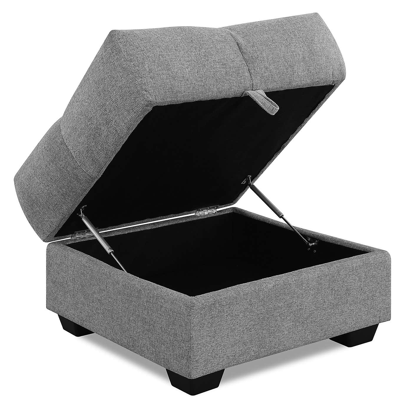 Margo Chenille Storage Ottoman