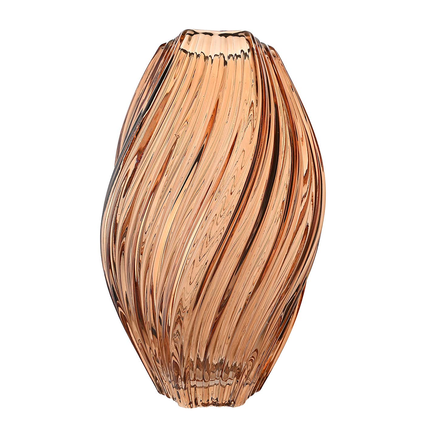 Hestia Twisted Glass Vase