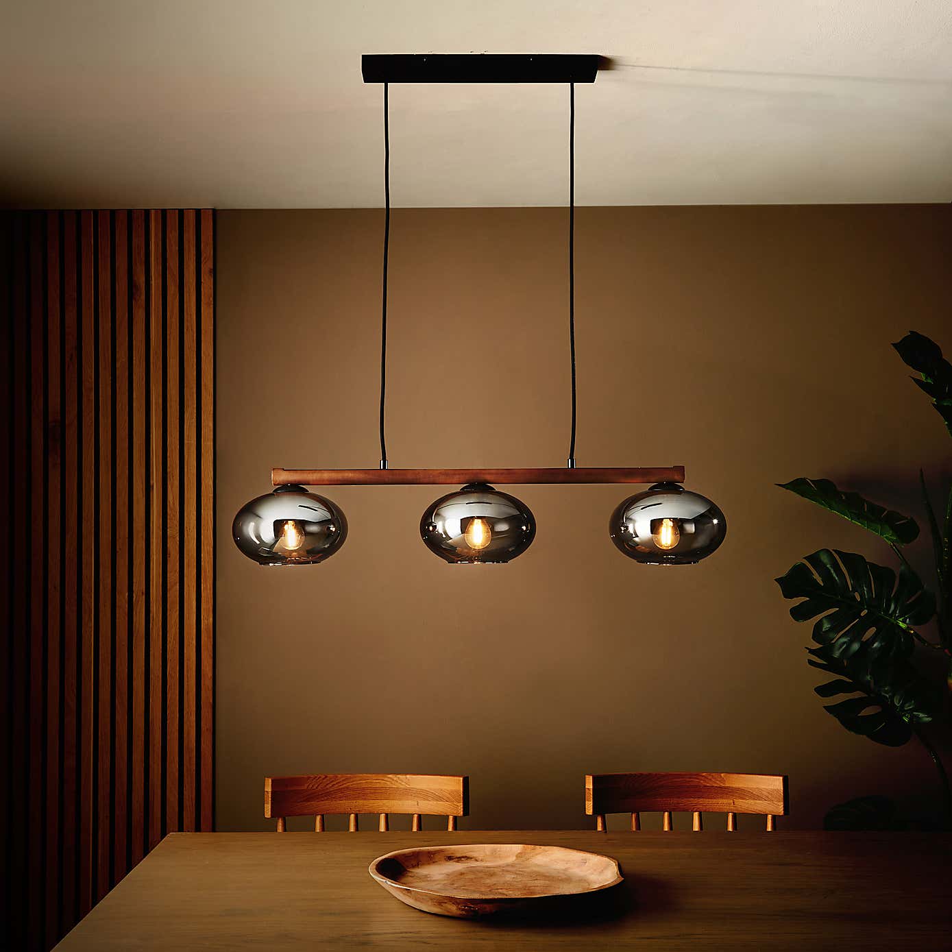 Bowen Industrial 3 Light Adjustable Diner Ceiling Light