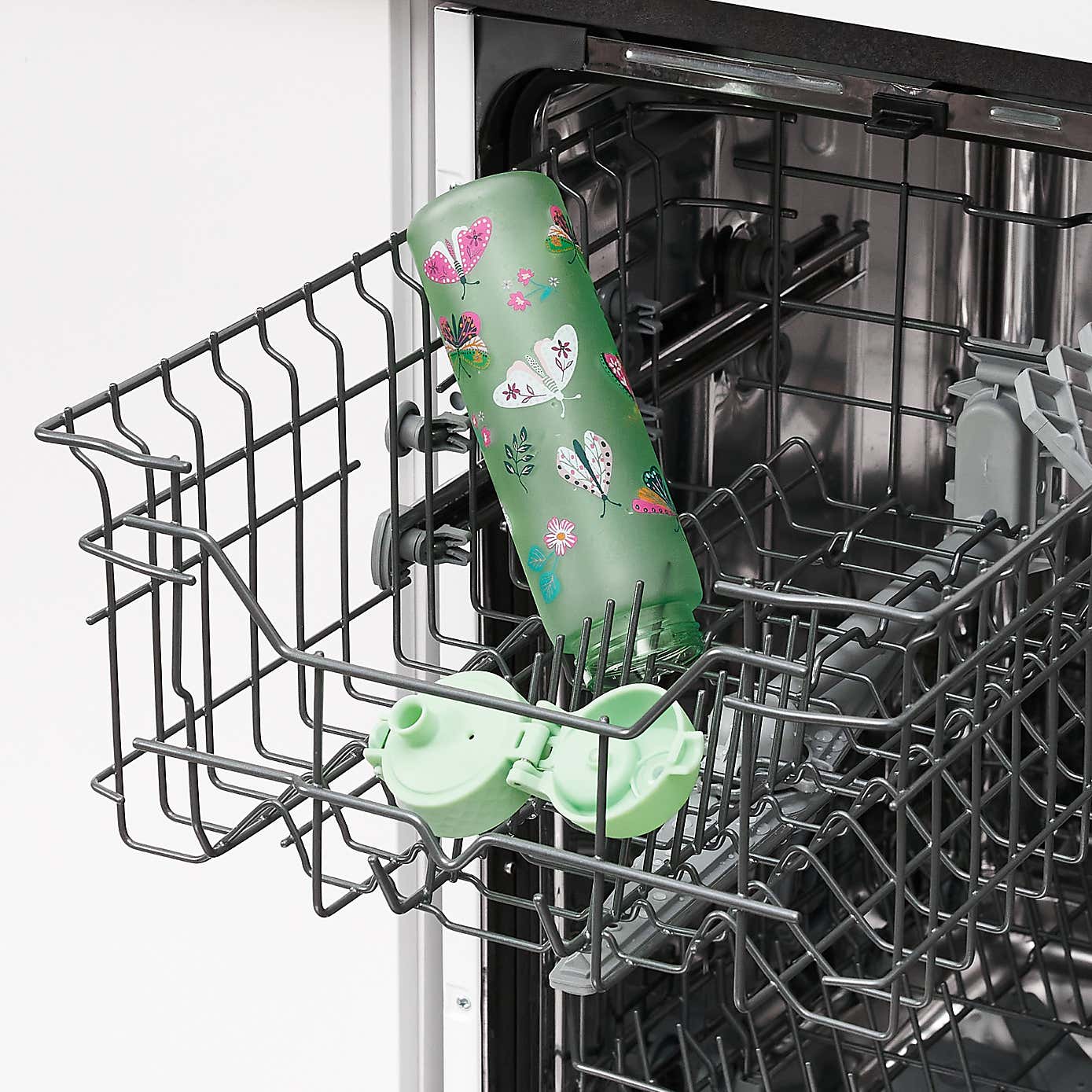 Ion8 Butterfly Leak Proof Slim Water Bottle, 500ml