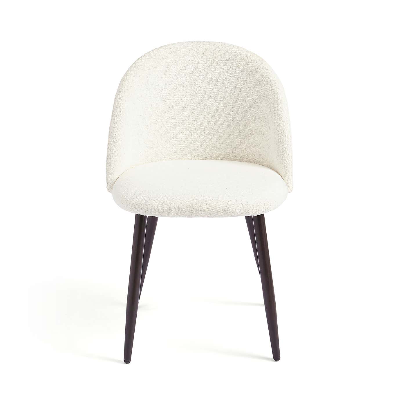 Astrid Chair Ivory Boucle