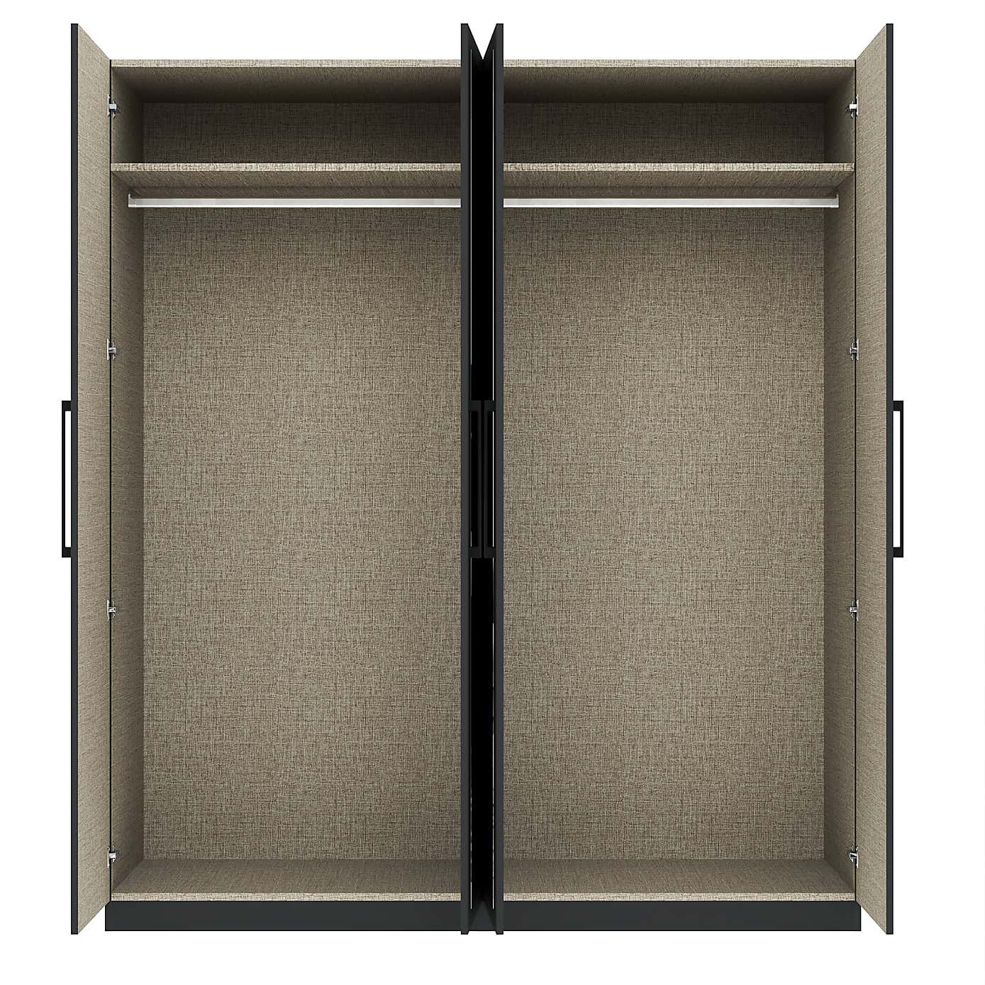 Foster 4 Door Wardrobe