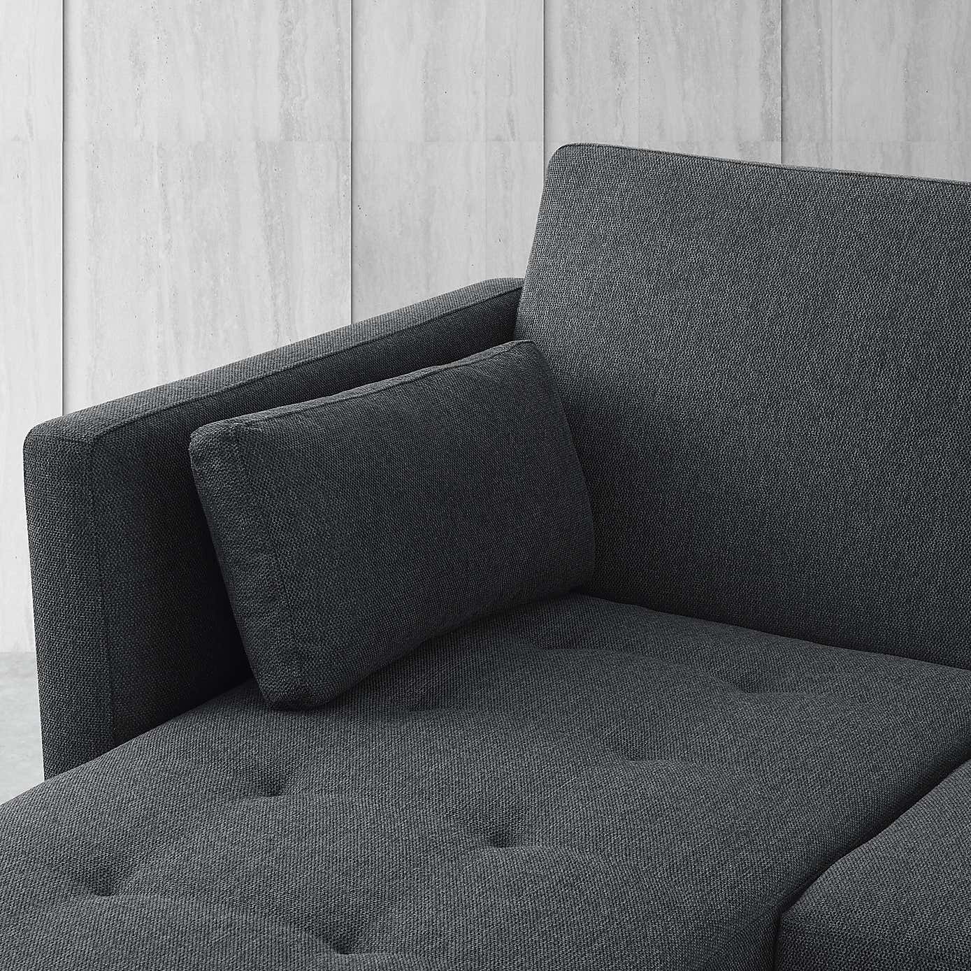 Selma Fabric Corner Double Sofa Bed