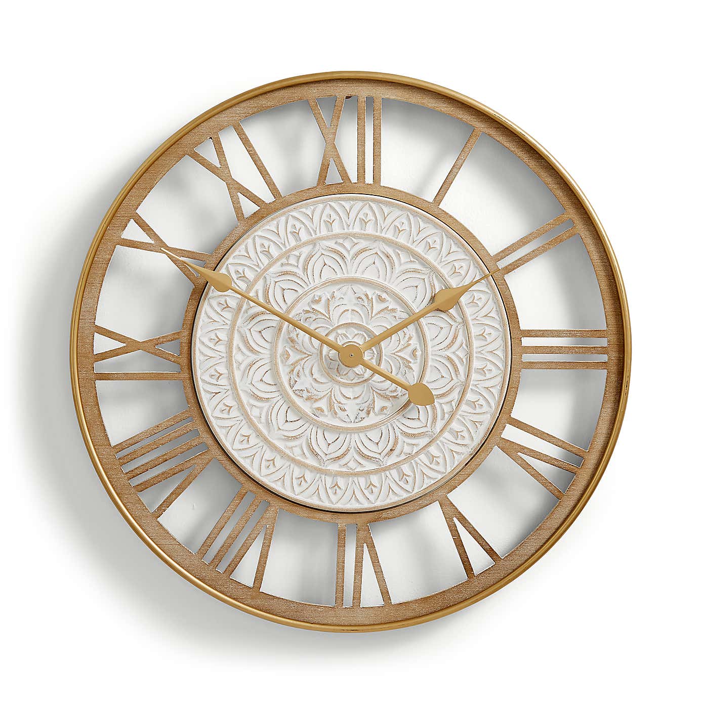 Decorative Skeleton Wall Clock 60cm