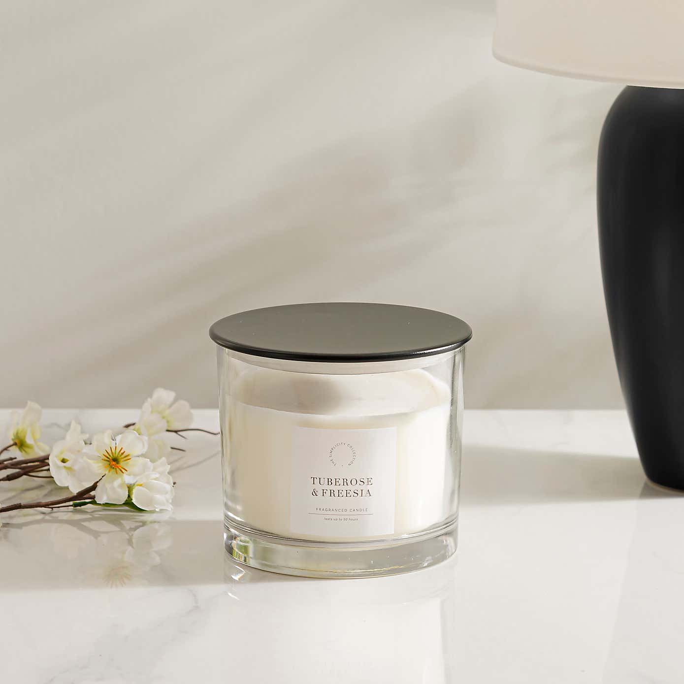 Tuberose and Freesia Multi Wick Candle