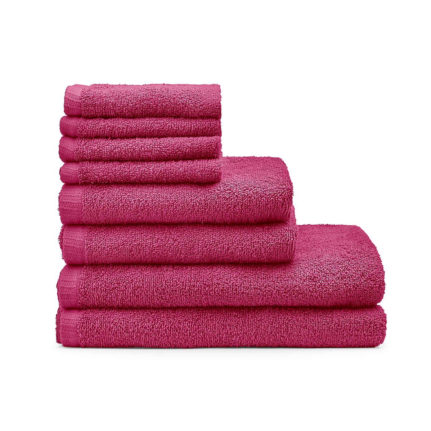 Catherine Lansfield Quick Dry 8 Piece Towel Bale
