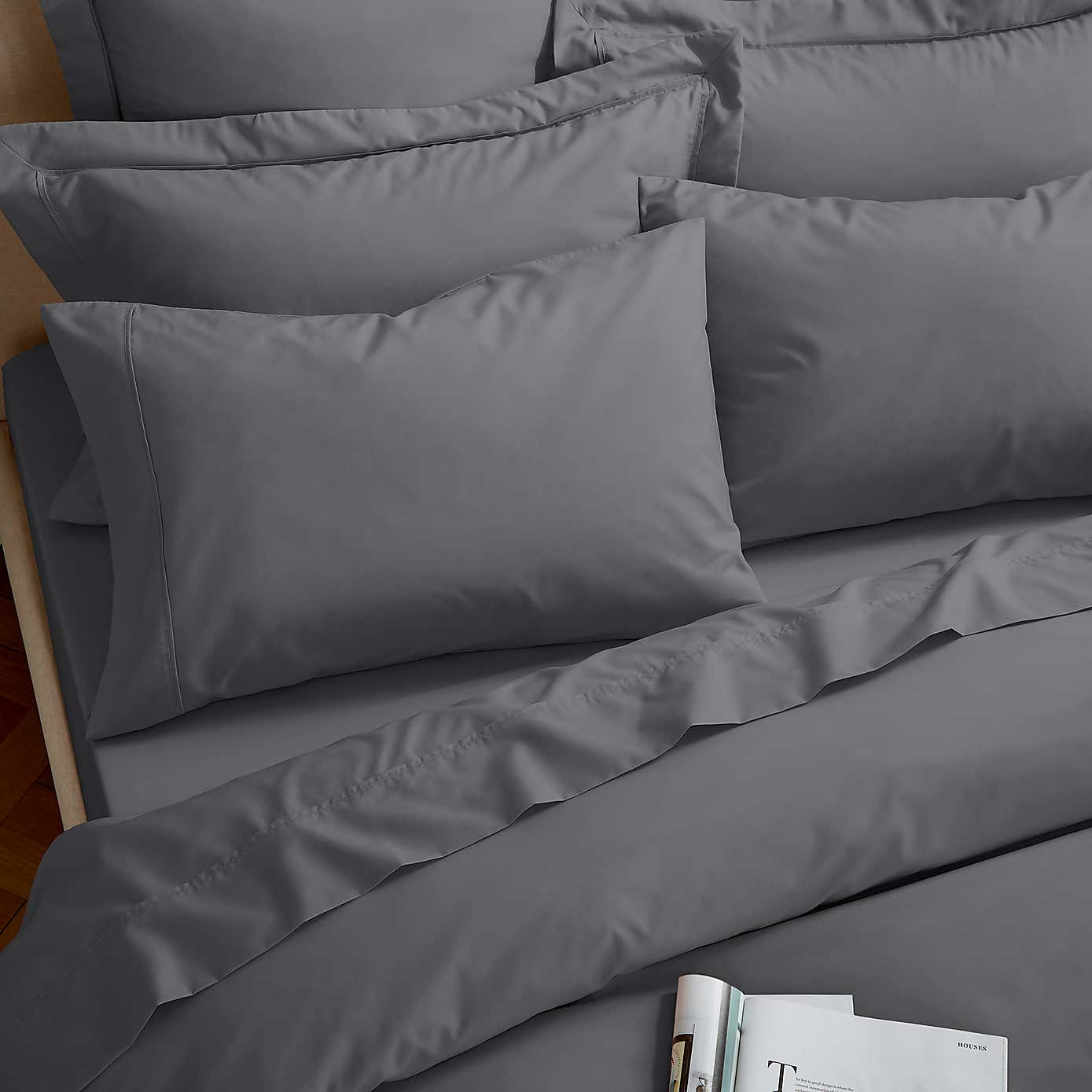 Dorma 400 Thread Count Cotton Percale Flat Sheet