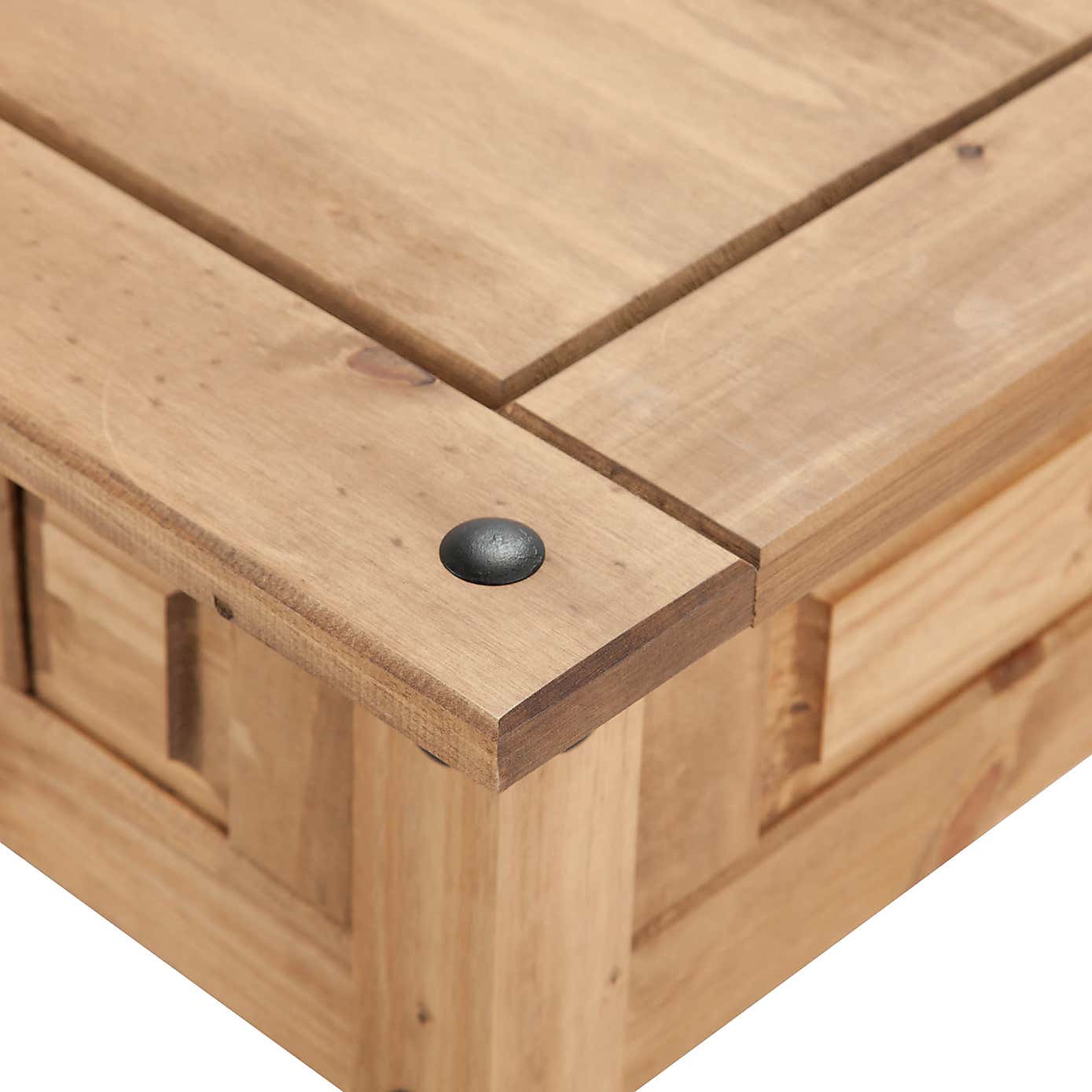Corona Pine Coffee Table with Drawer