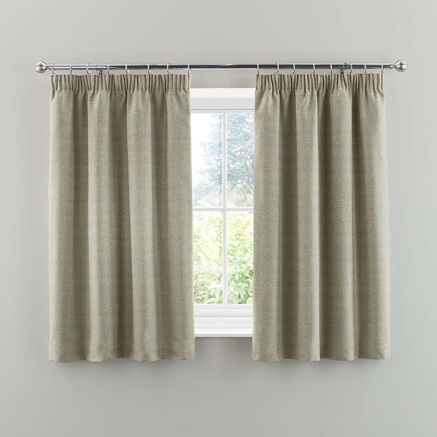 Elmore Blackout Pencil Pleat Curtains