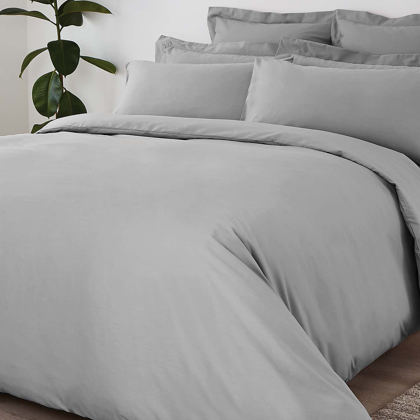 Non Iron Plain Dye Duvet Cover