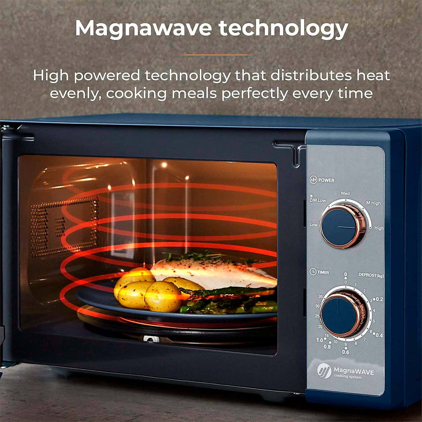 TOWER Cavaletto 20L Manual Microwave