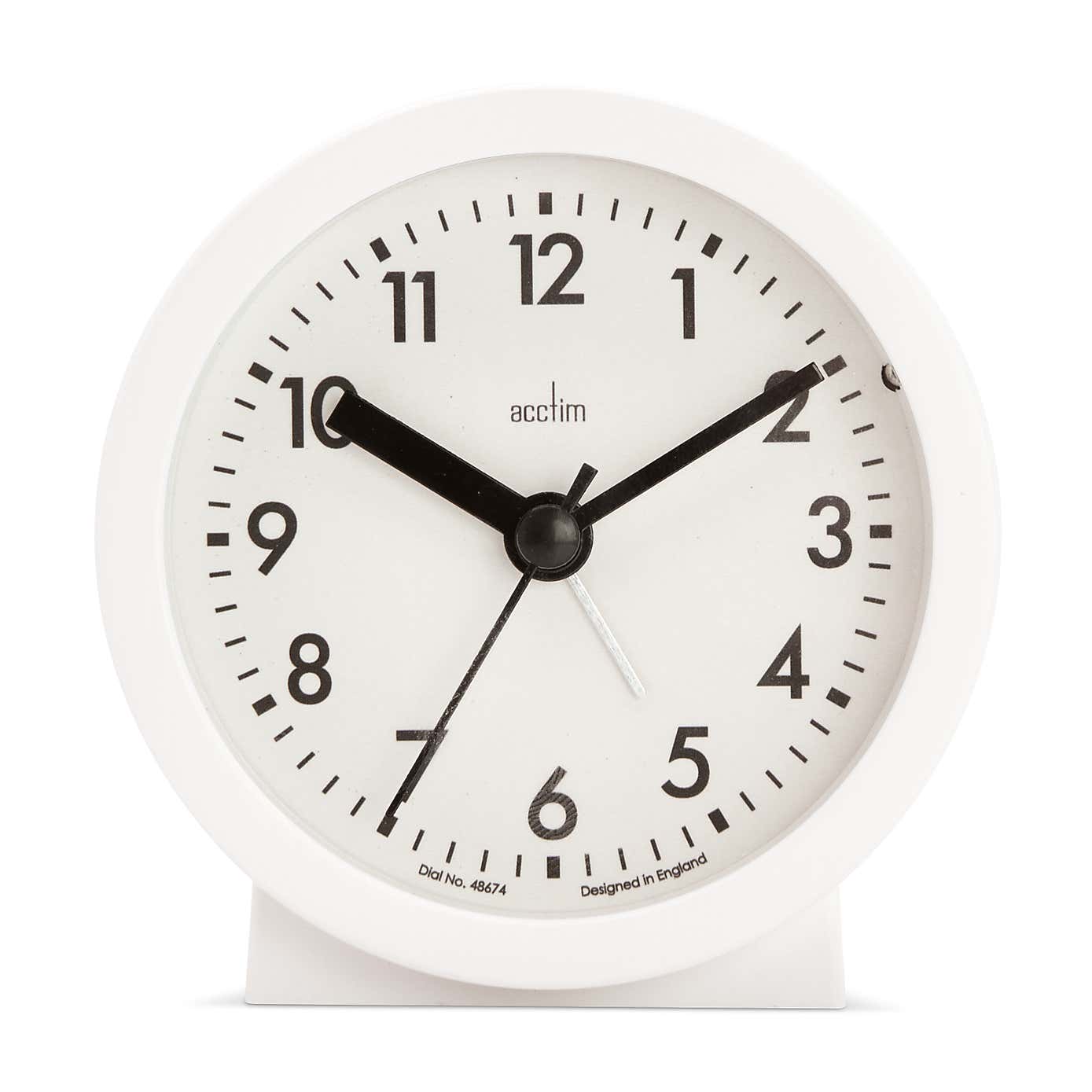 Acctim Gaby Small Analogue Alarm Clock
