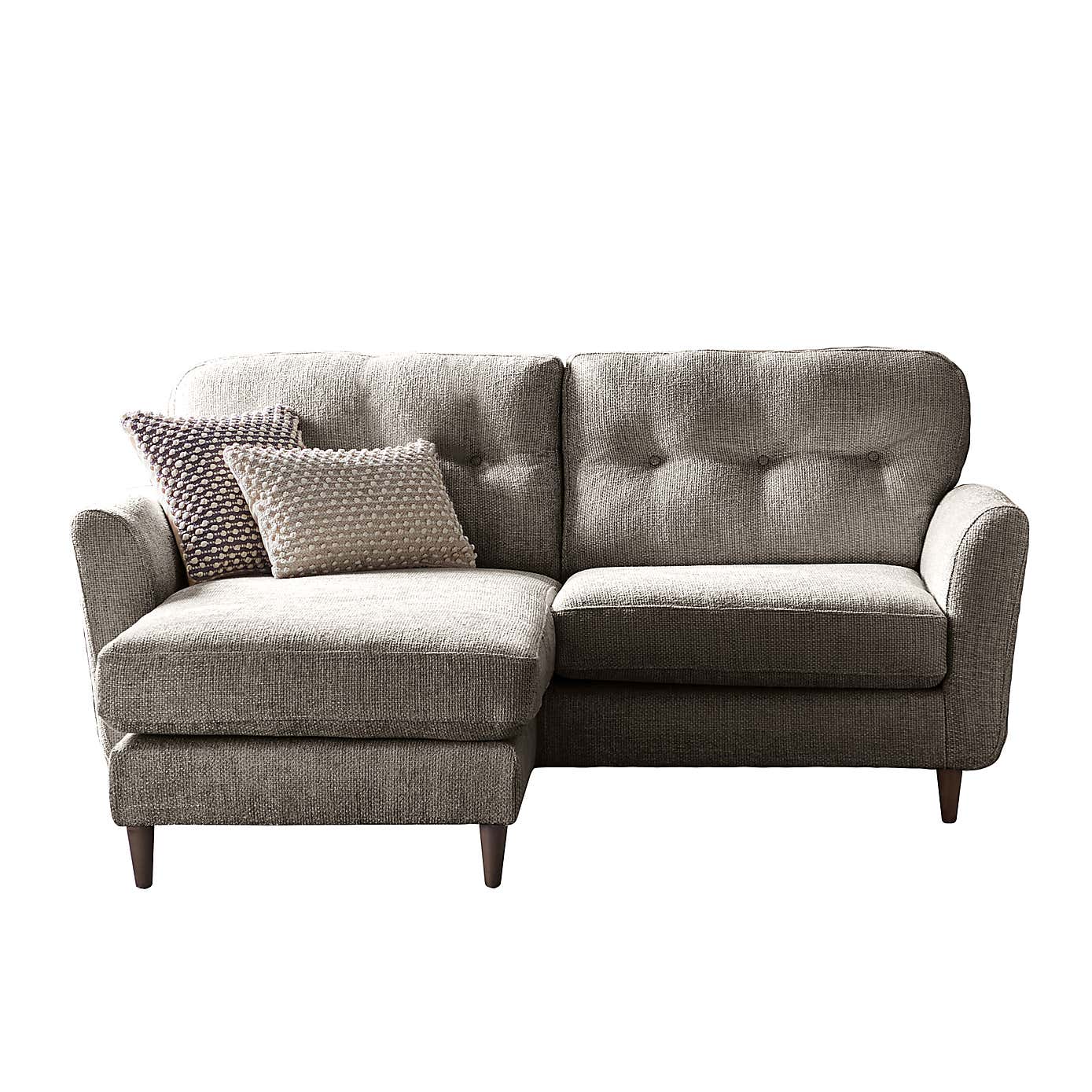 Sven Chunky Chenille Corner Chaise Sofa