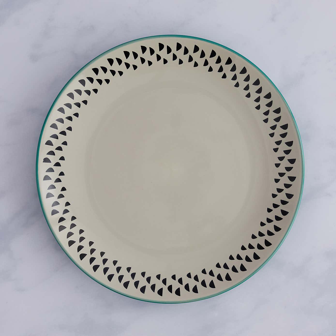 Global Teal 12 Piece Dinner Set