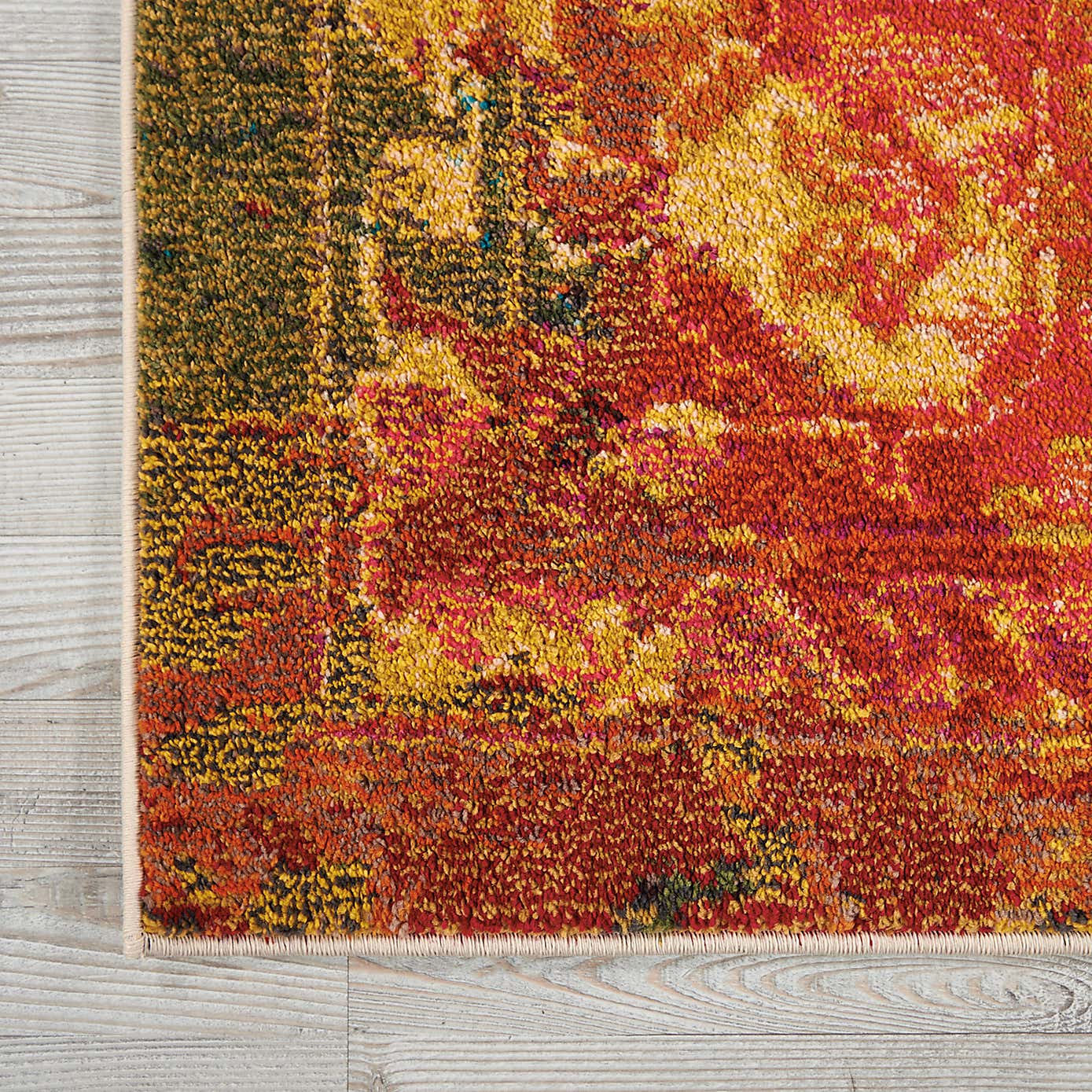 Multi Coloured Celestial Seaglass Rug