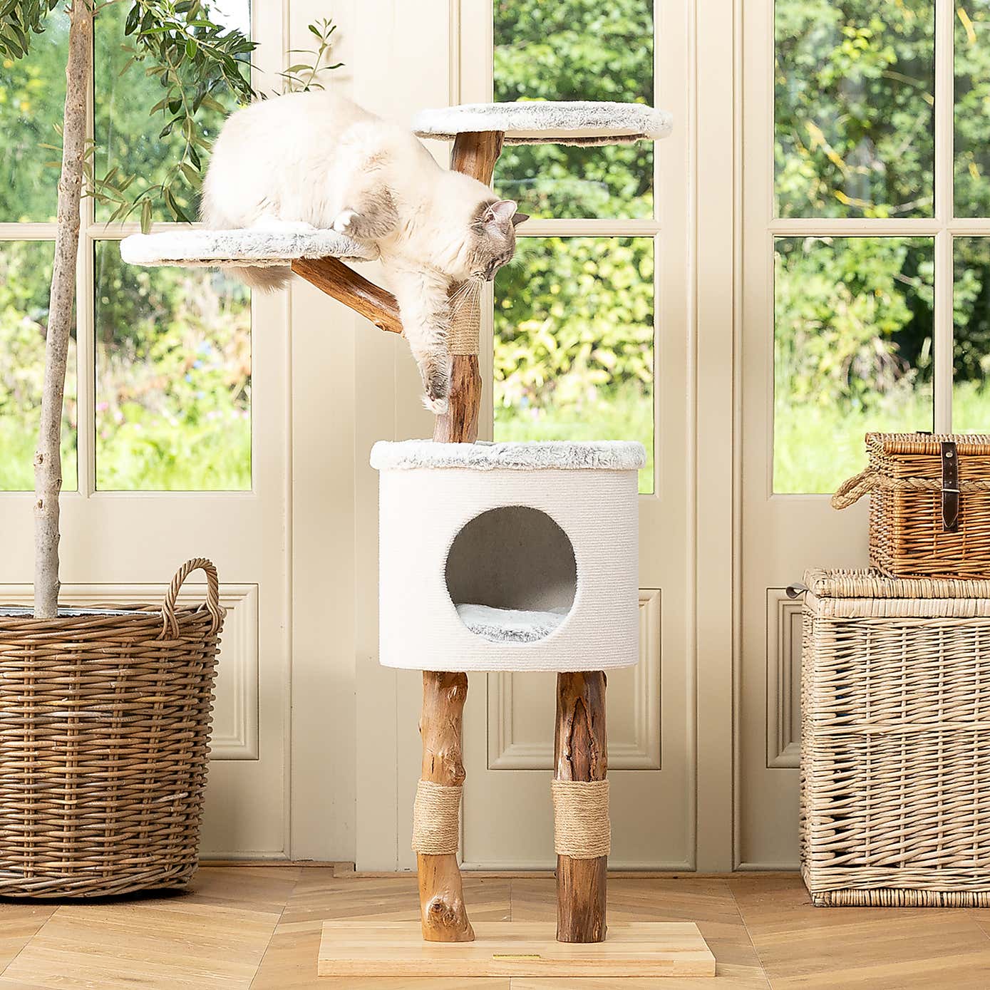 Lords and Labradors The High Rise Cat Scratch Post