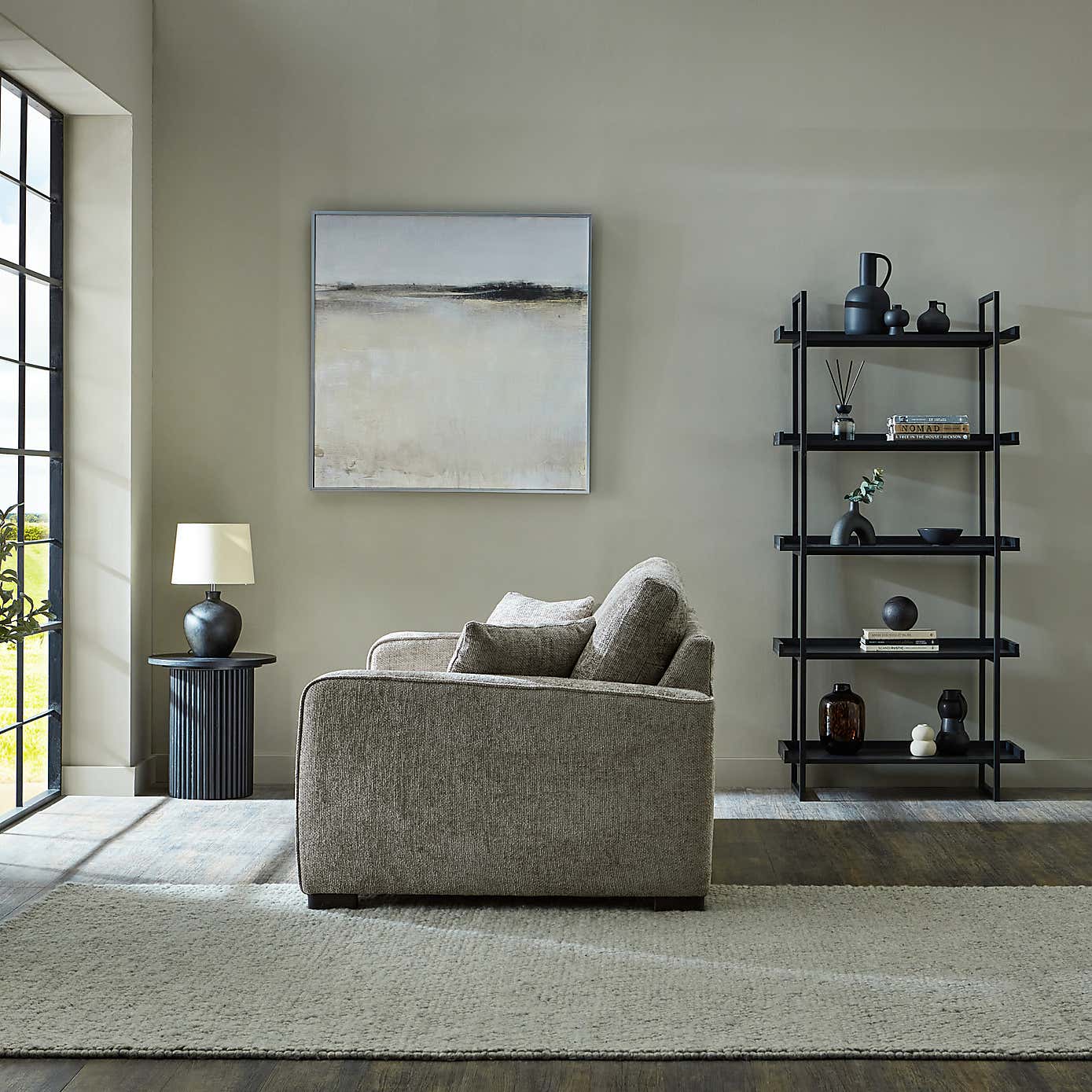 Carson Chunky Chenille 2 Seater Sofa