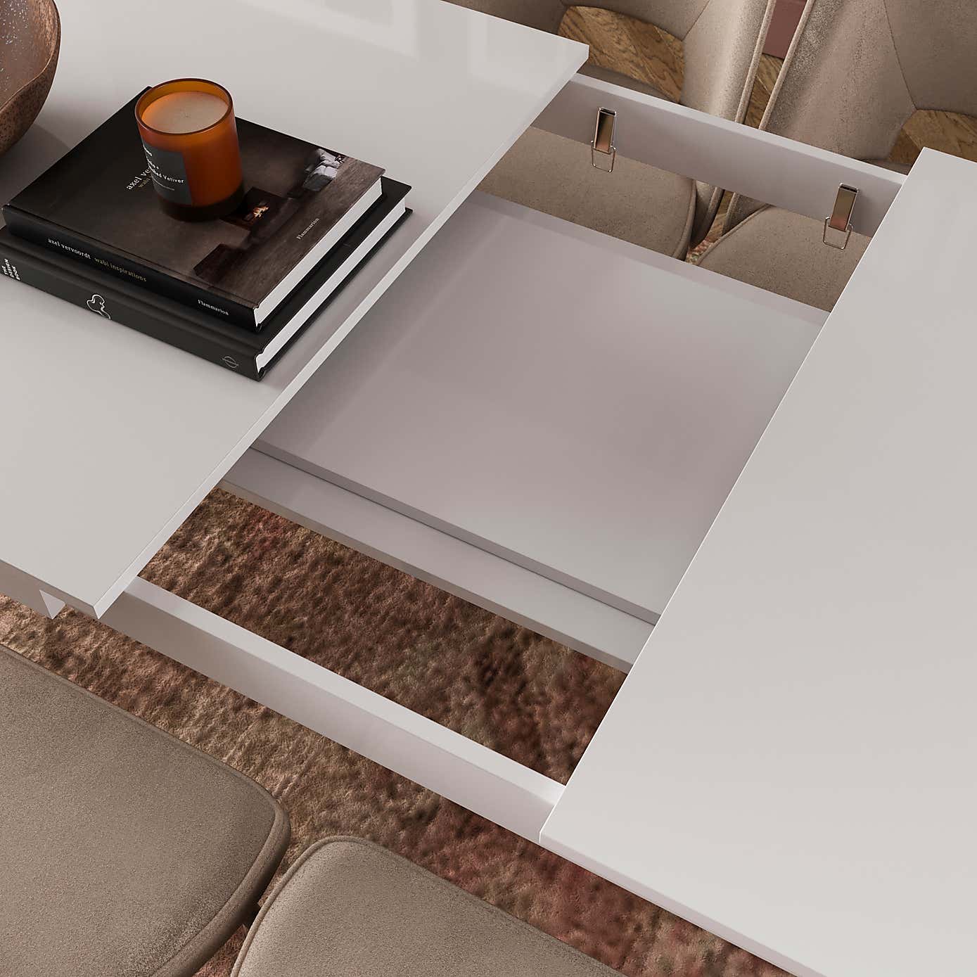 Harlington 8-10 Seater Extendable Dining Table