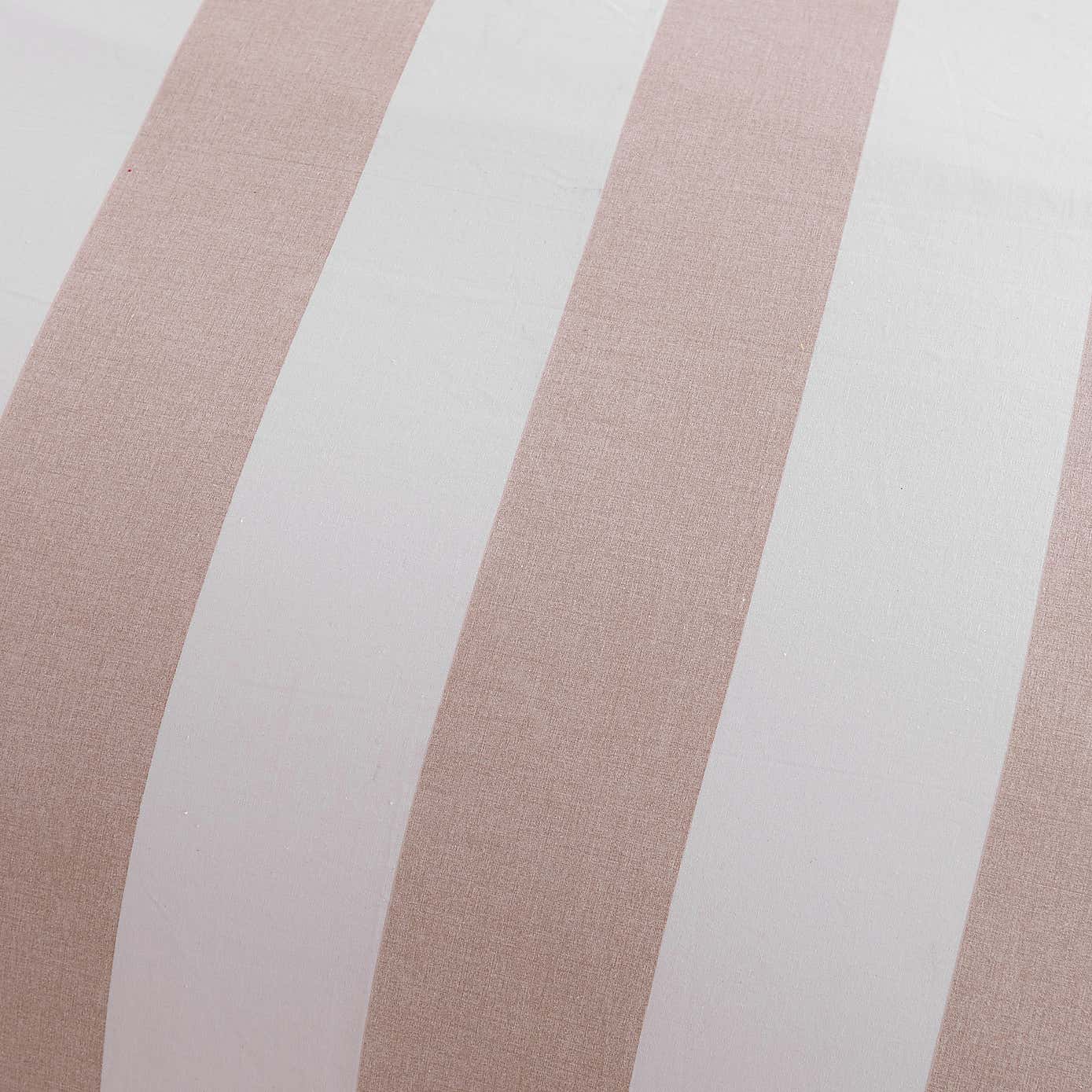 Kent Broad Stripe Cotton Duvet Cover & Pillowcase Set