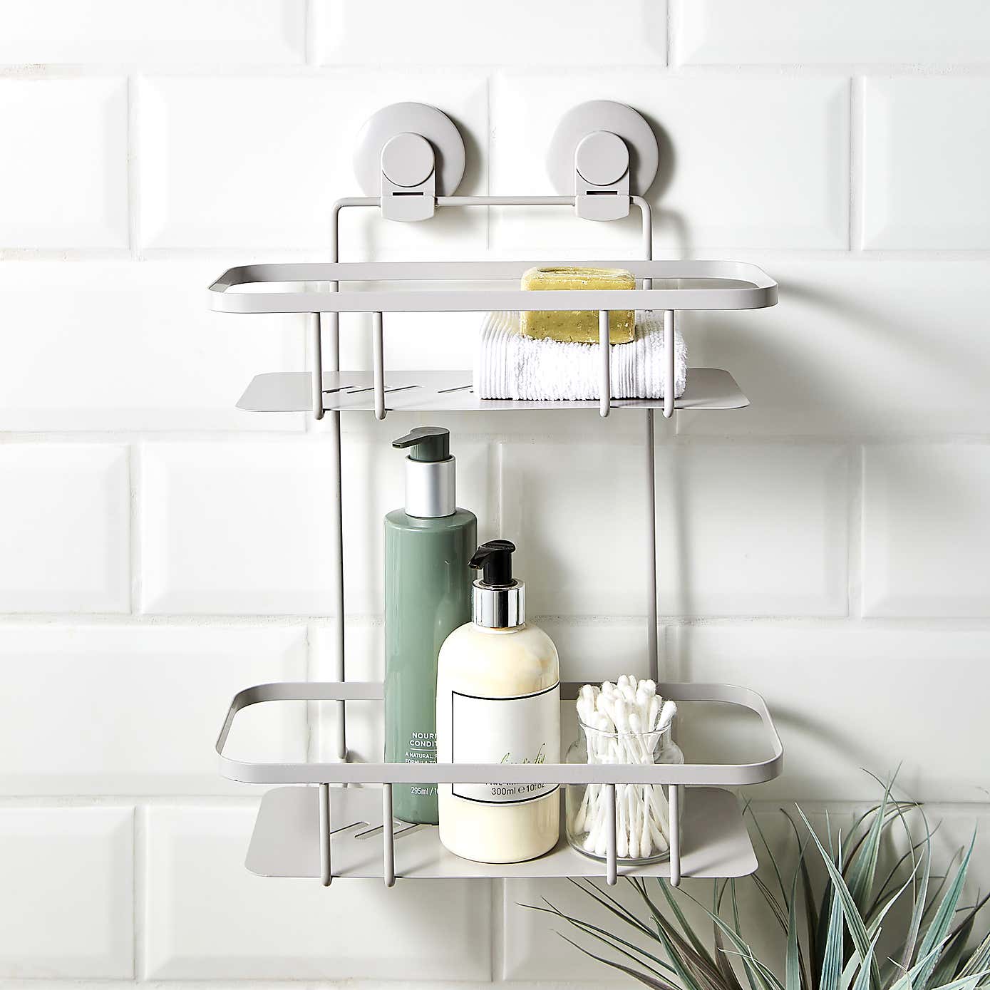 2 Tier Wire Suction Caddy