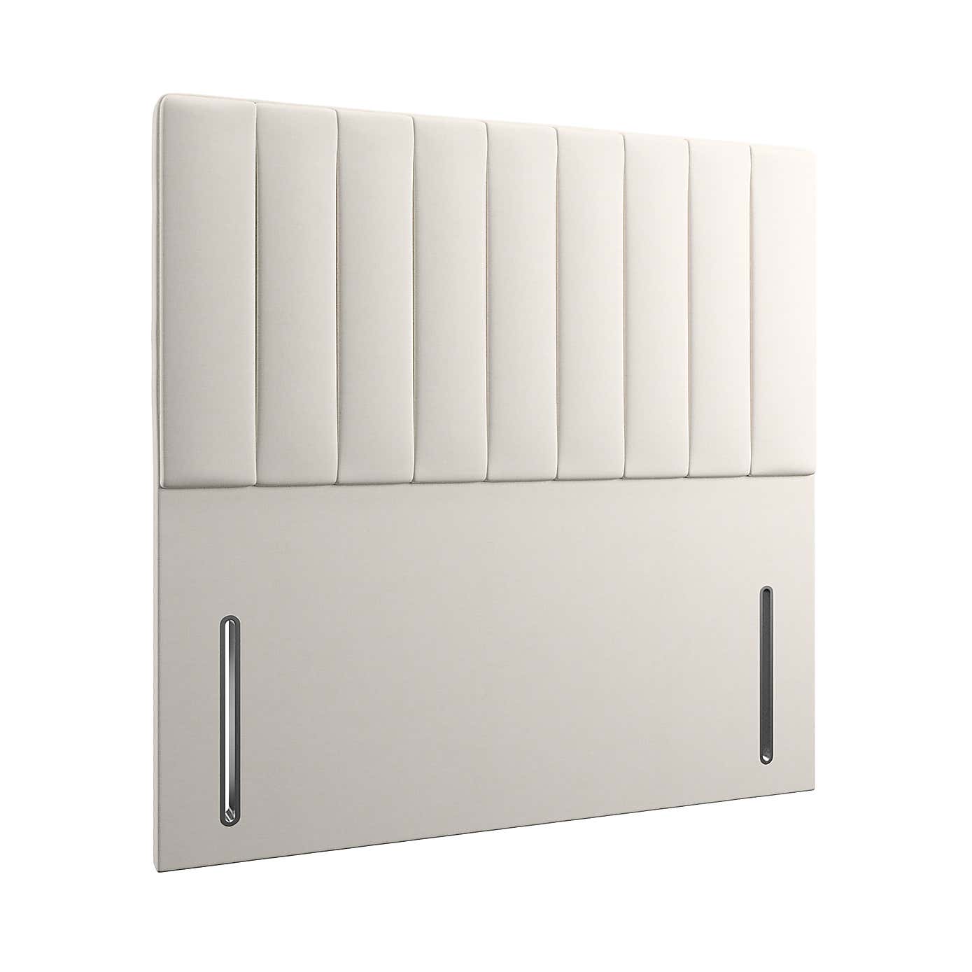 Linen Vertical Stripe Headboard