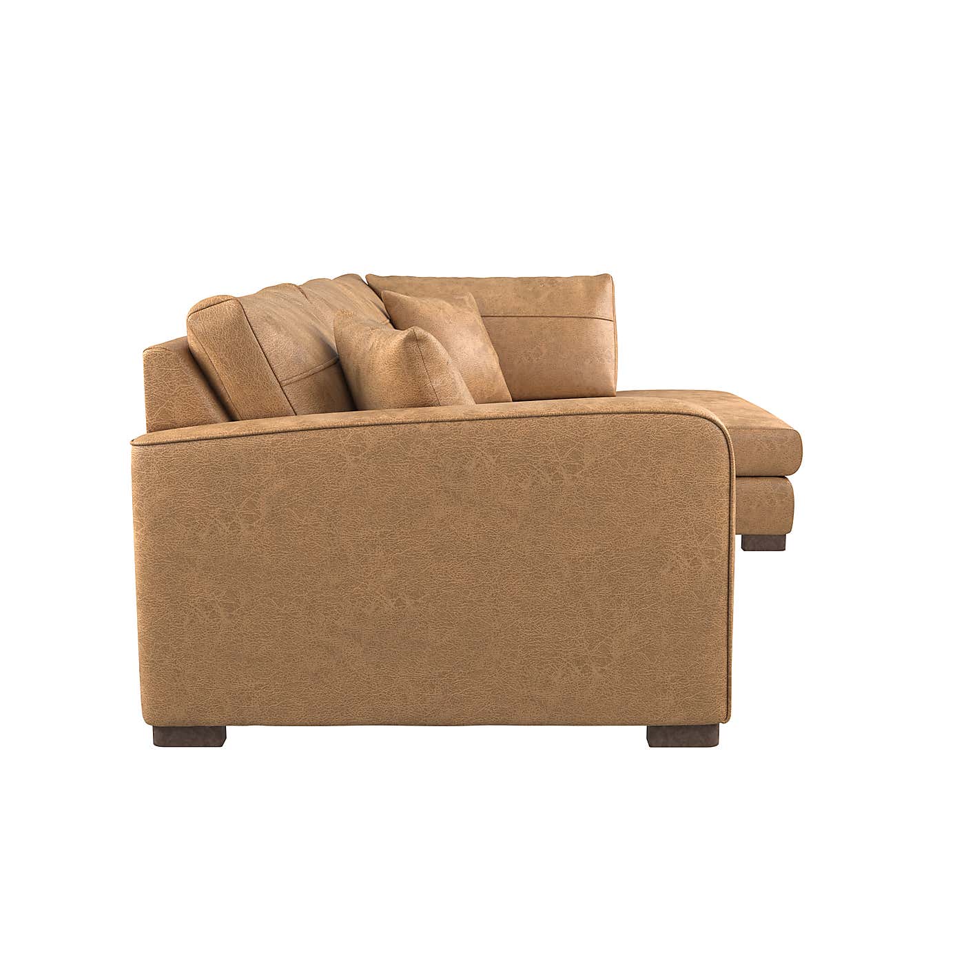 Carson Faux Leather Right Hand Corner Sofa