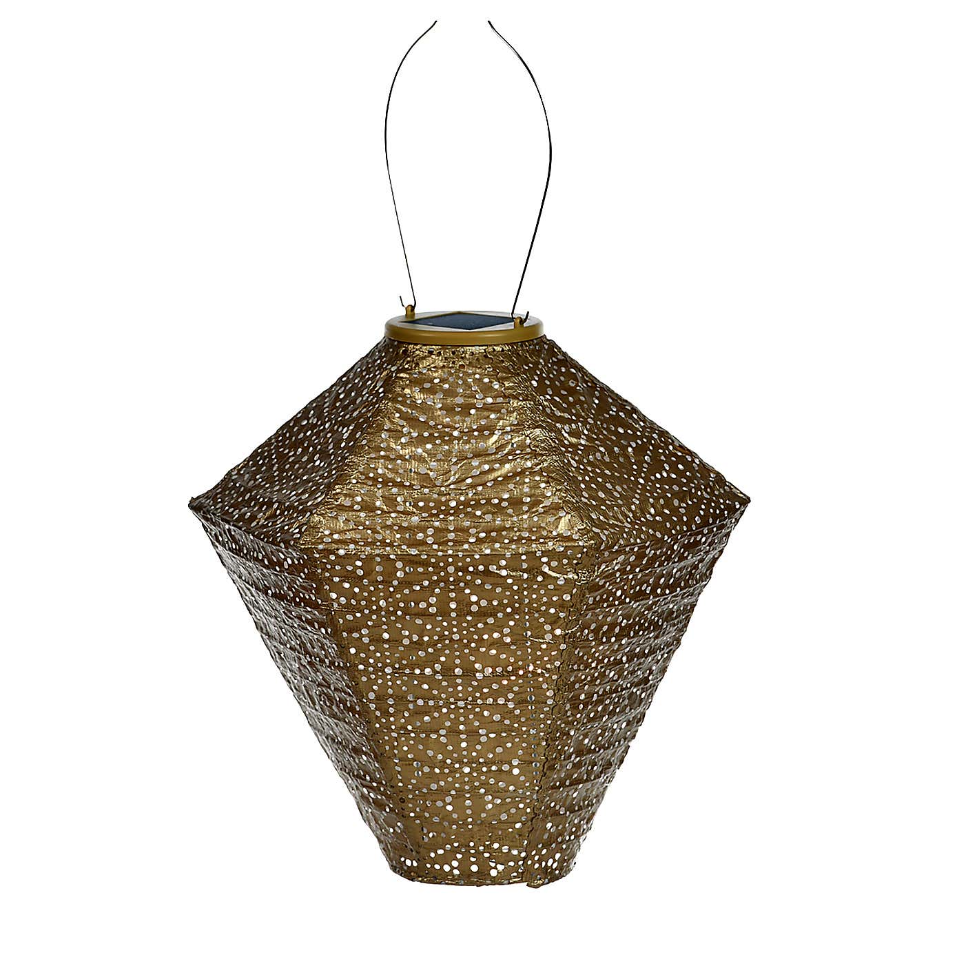 Fallen Fruits Diamond Sashiko Solar Lantern